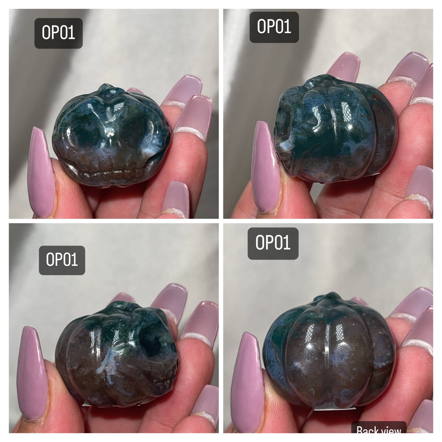 Ocean Jasper Pumpkin