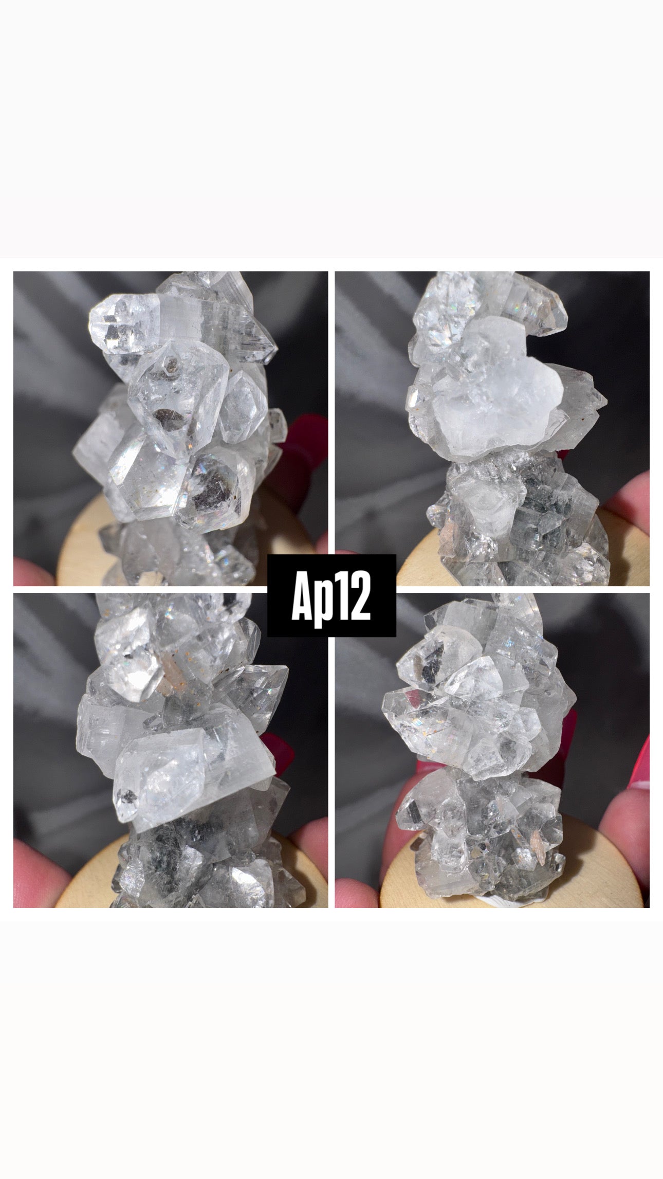 Gem Apophyllite AAA Stalachtite