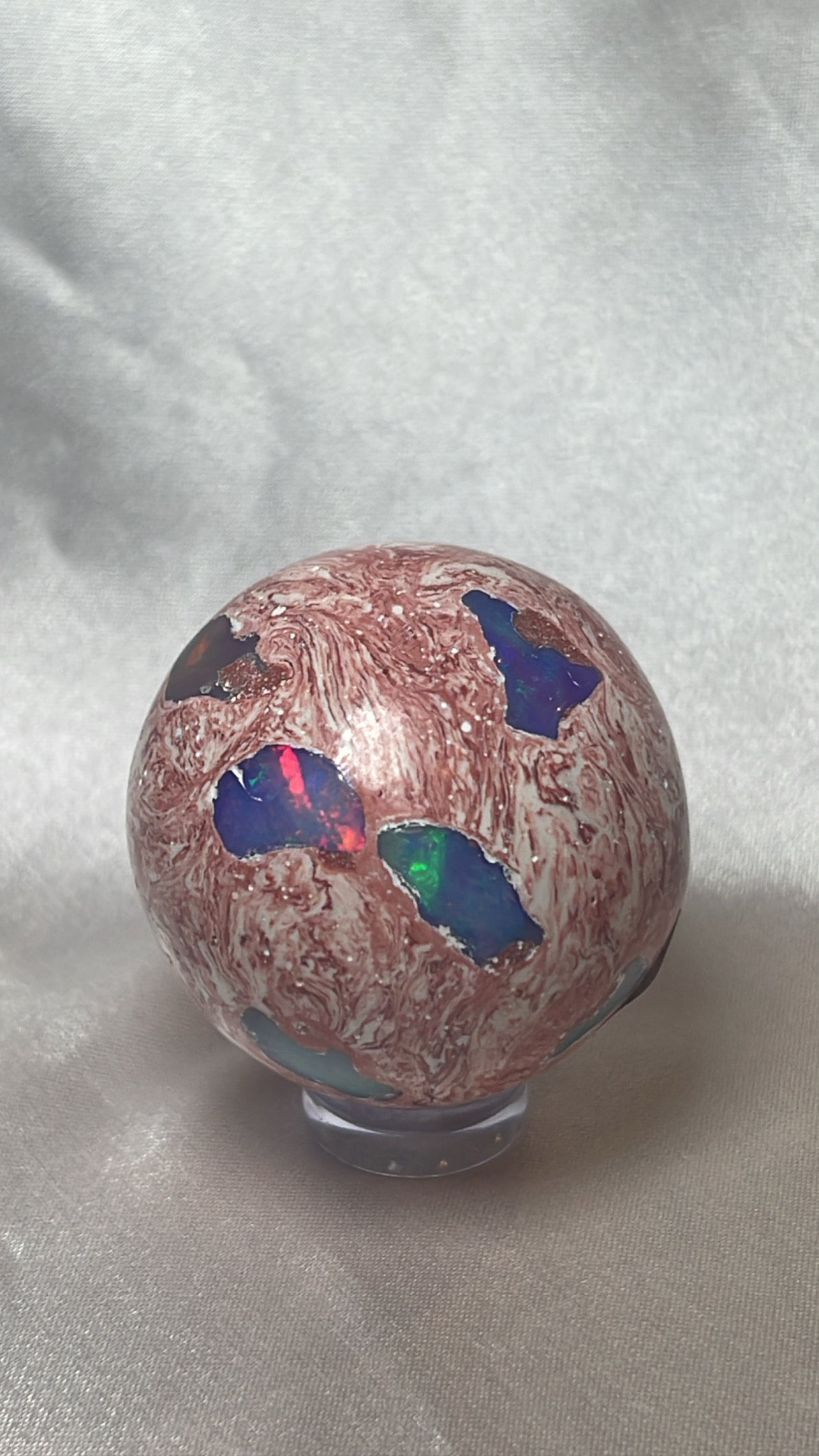 Mexican Fire Opal AAA Sphere