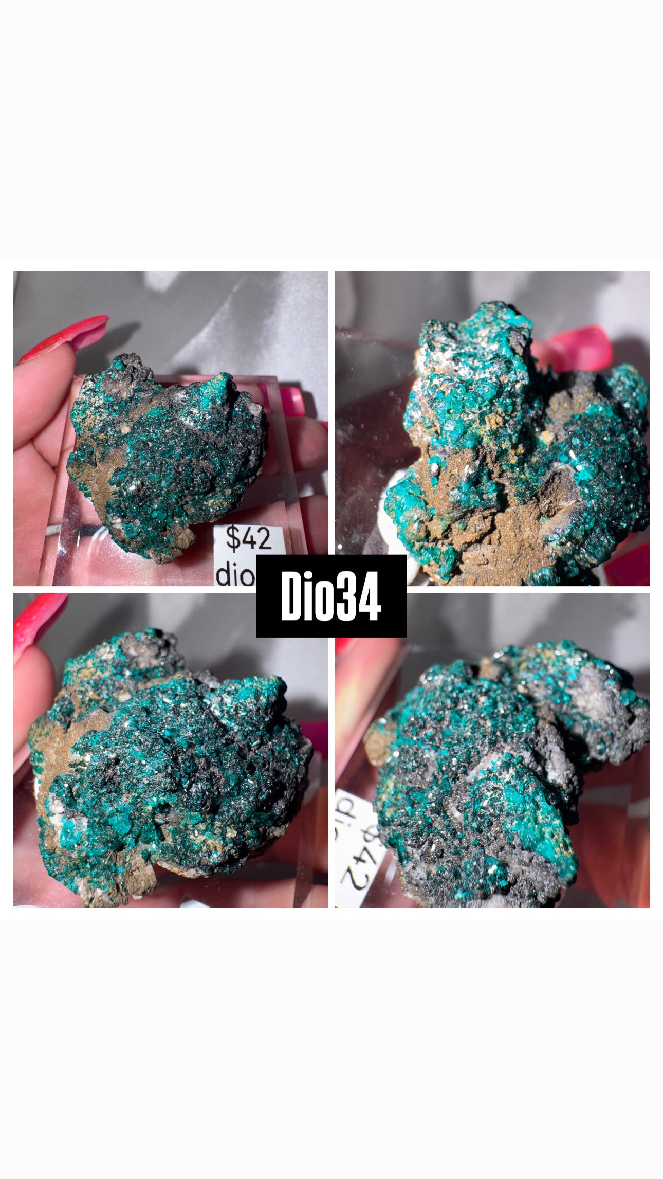 Dioptase Specimen