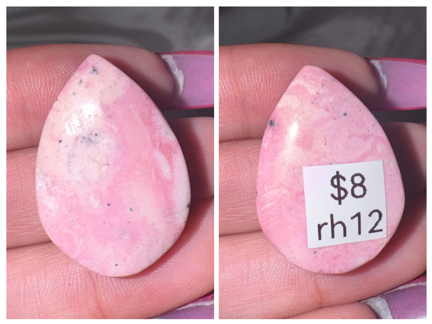 Peruvian Rhodonite Teardrop