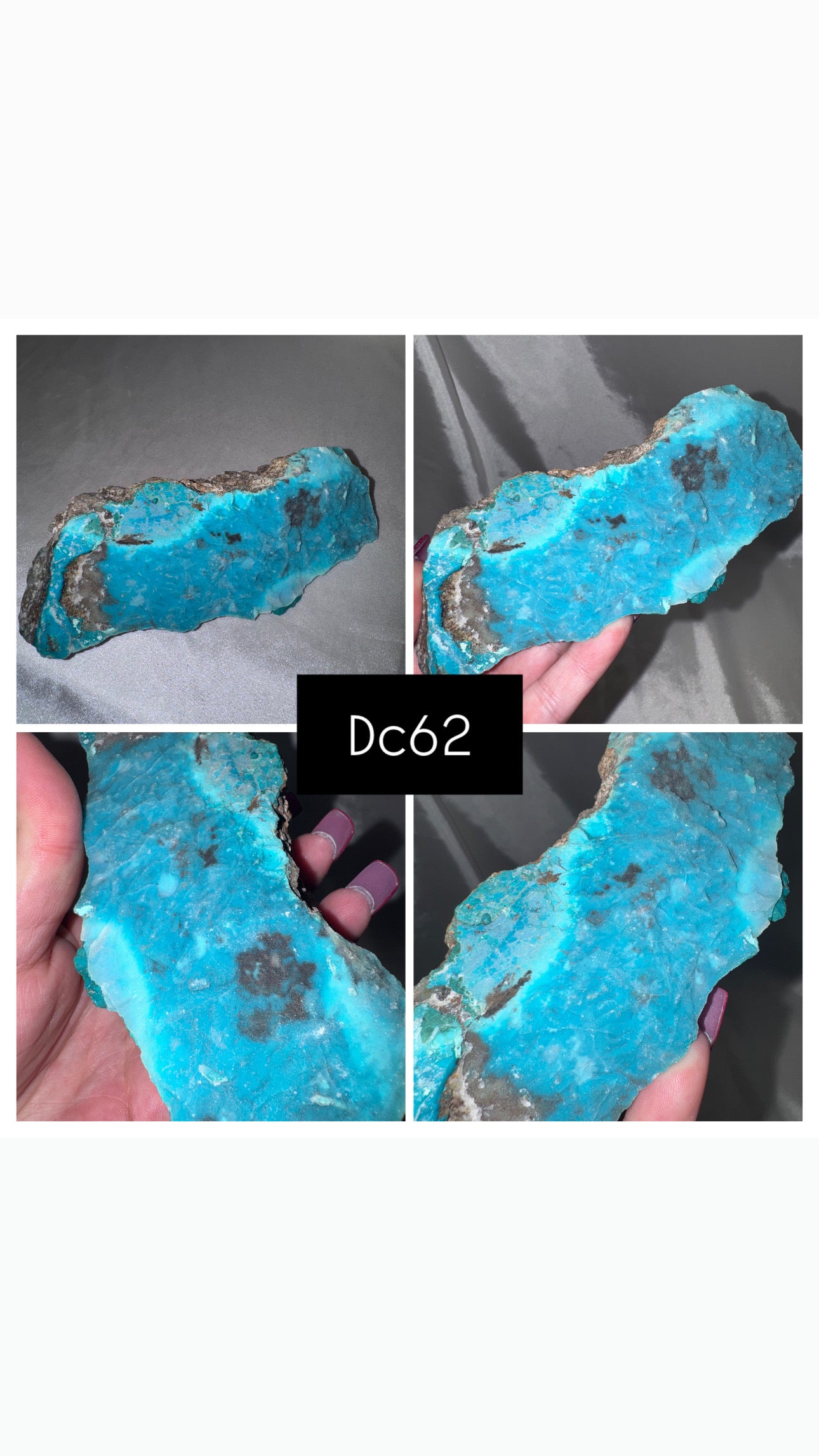 Blue Chrysocolla Specimen