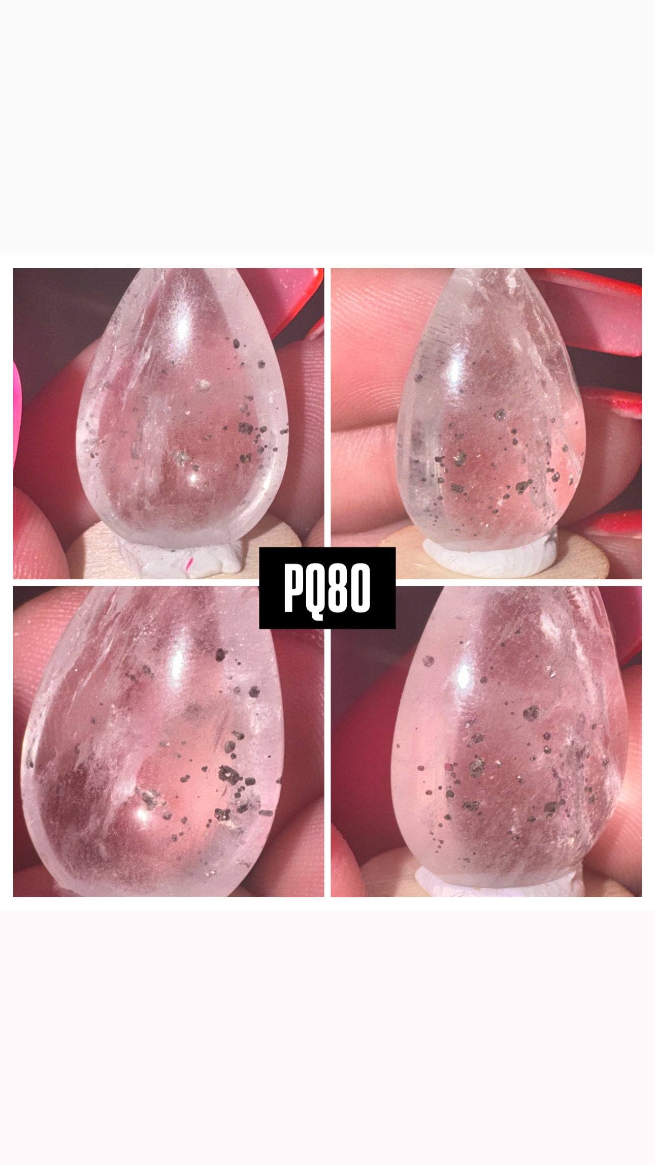 Pyrite include Quartz Rare