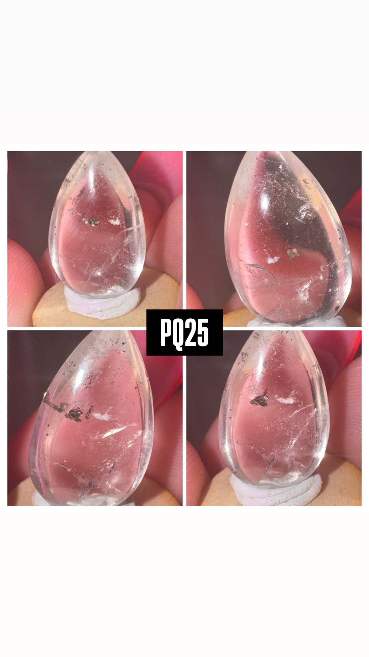 Pyrite include Quartz Rare