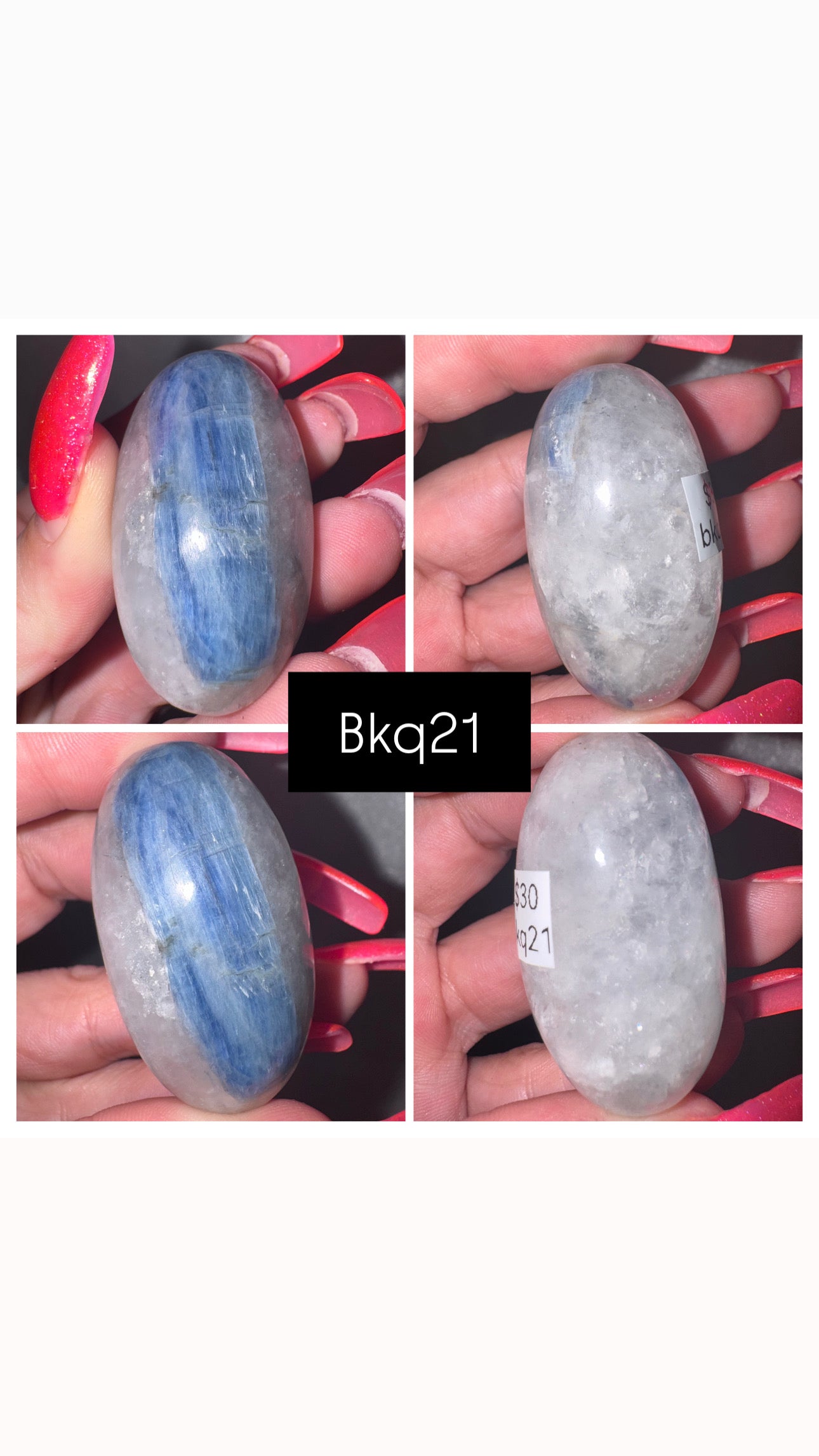 Blue Kyanite & Quartz Shiva