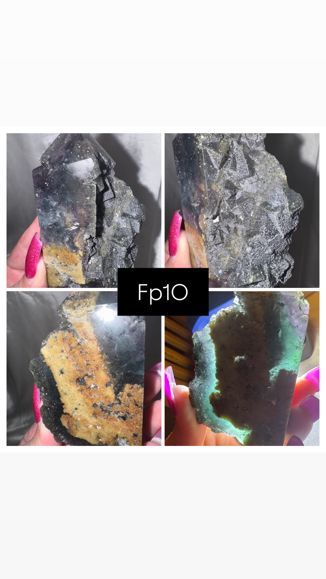 Pyrite Fluorite Tower