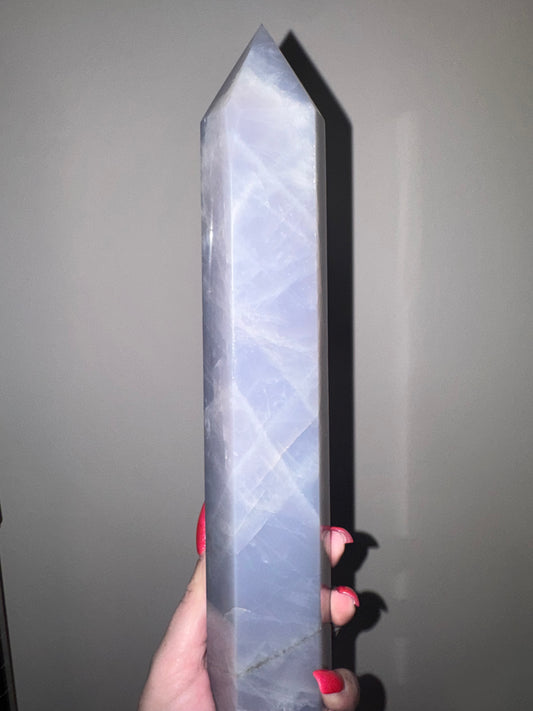 Blue Rose Quartz AAA XL Tower