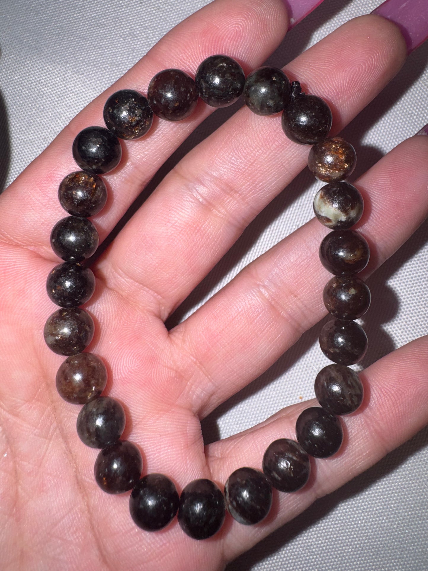 Astrophyllite Rare Bracelet (8mm)