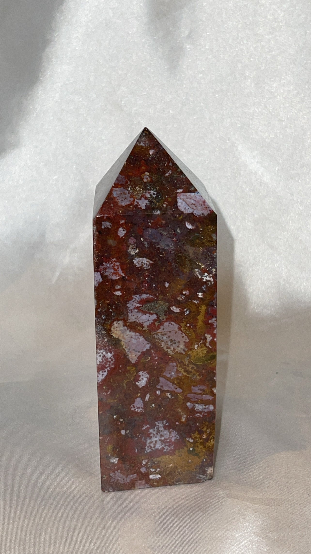 Purple Ocean Jasper Large Tower