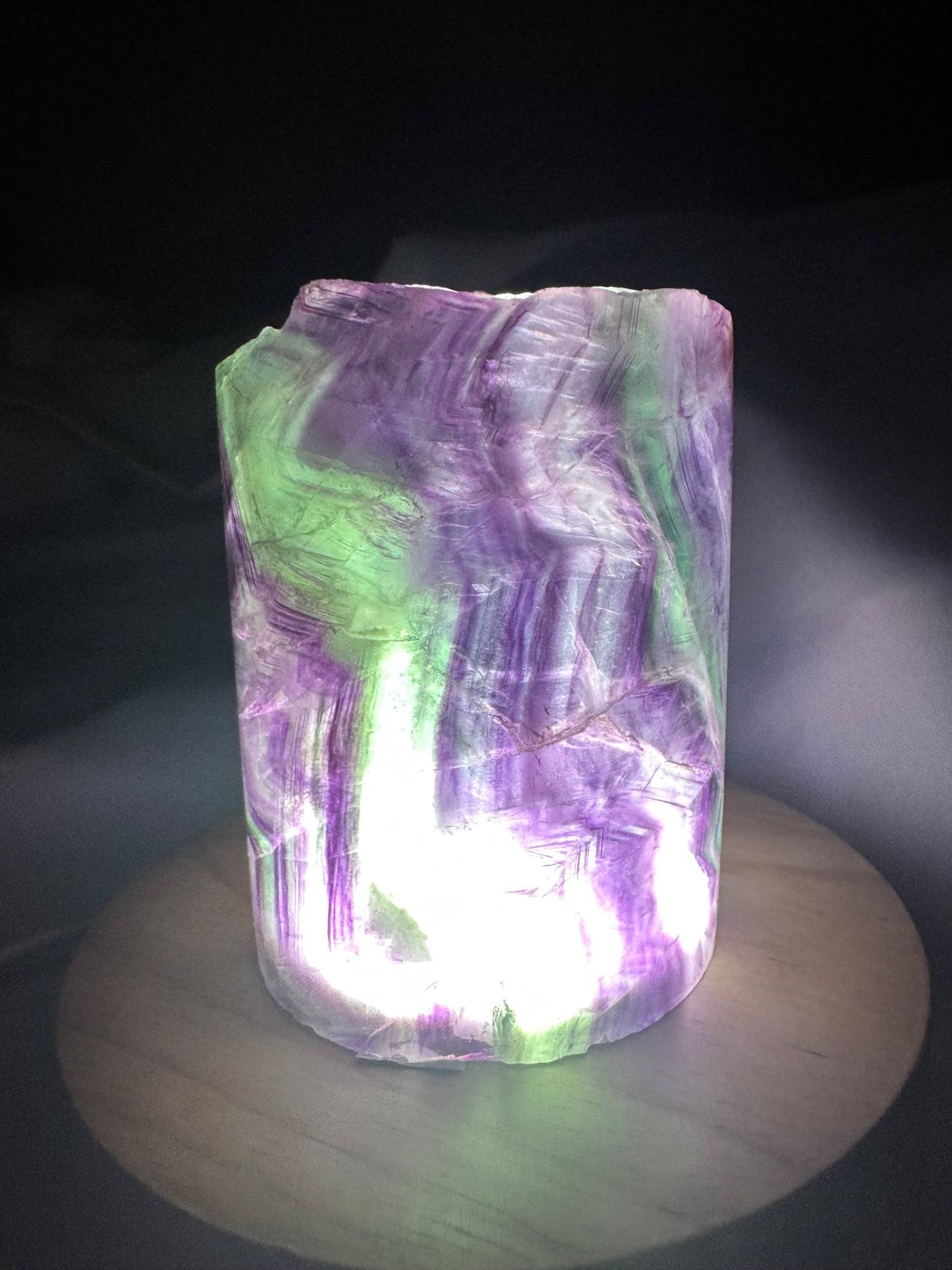 Fluorite Lamp