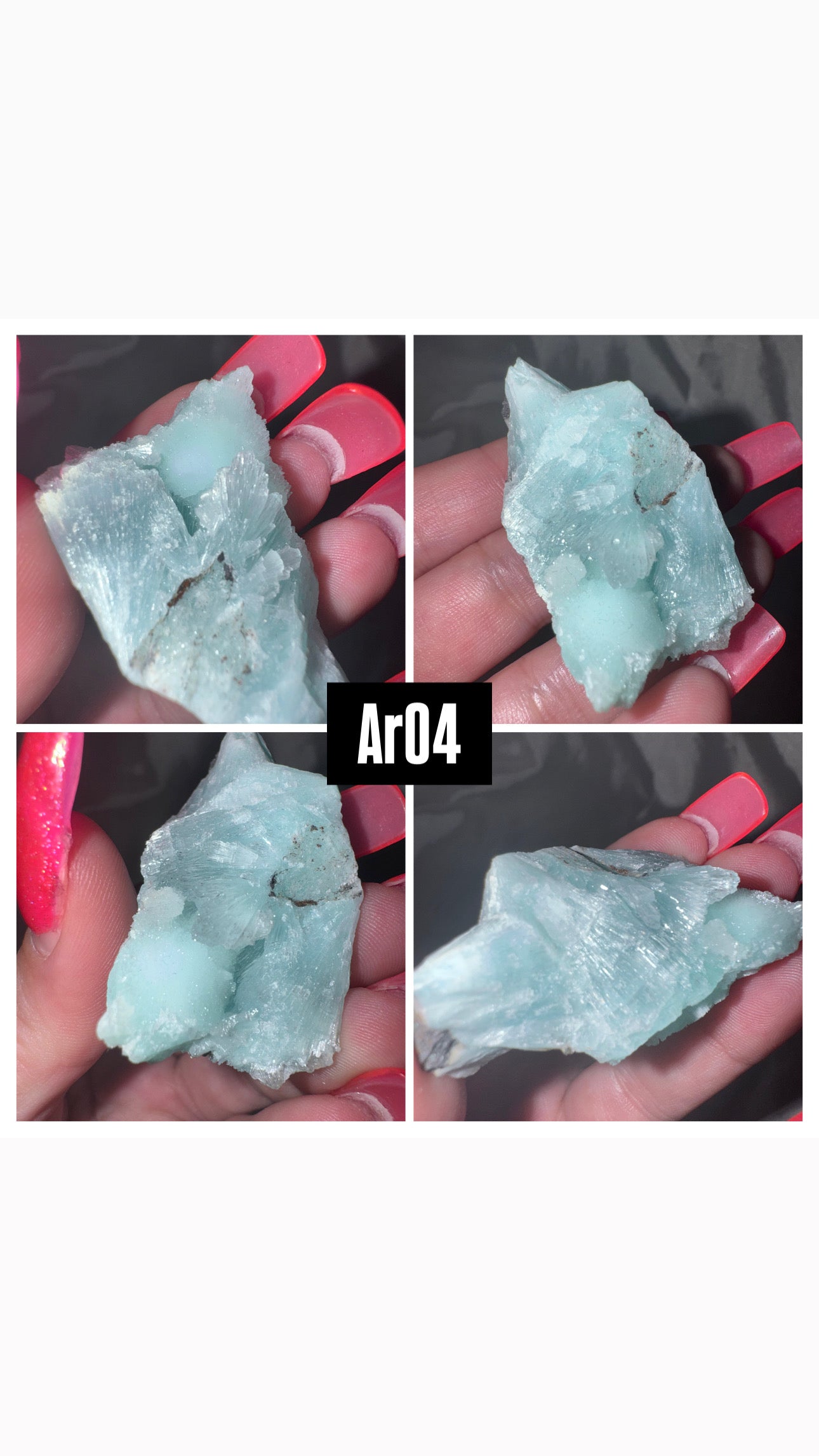 Blue Aragonite AAA Specimen