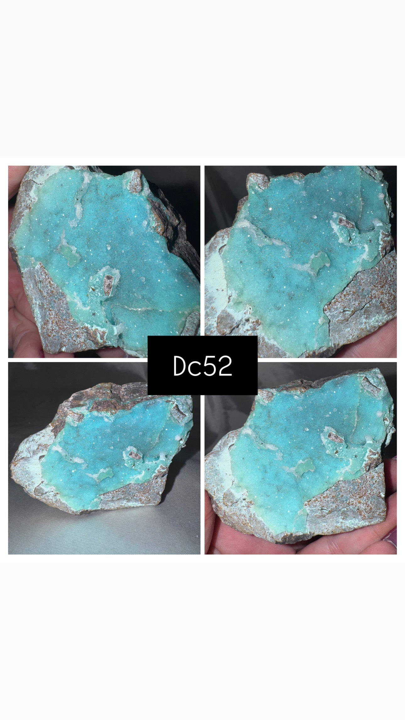 Blue Chrysocolla Specimen
