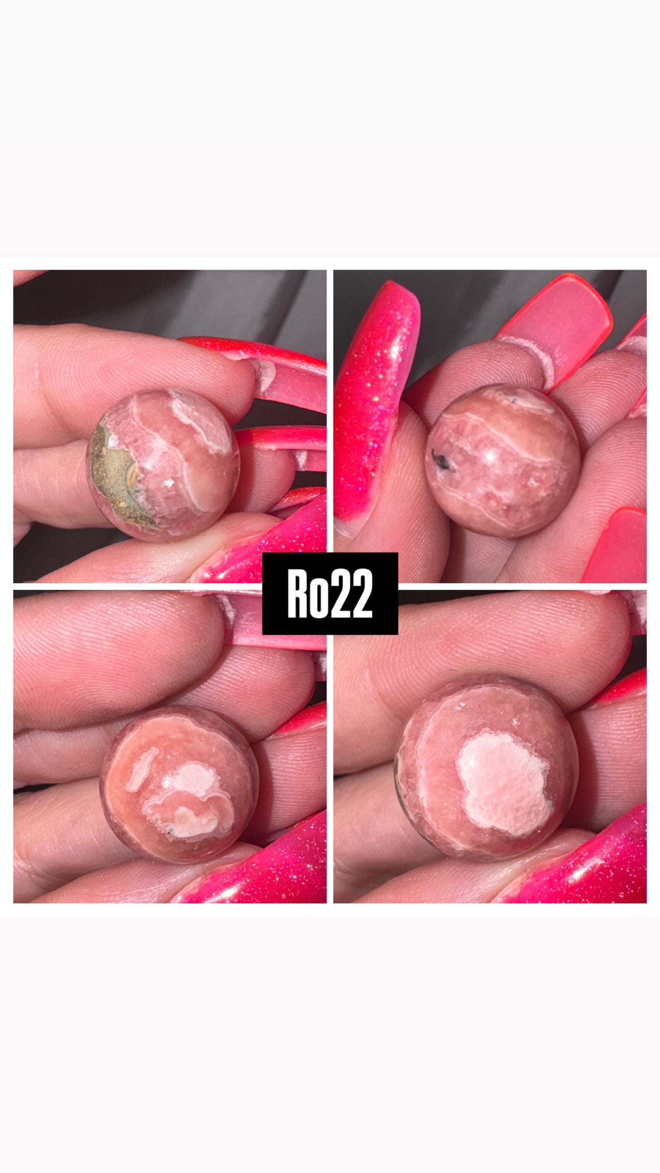 Rhodochrosite Sphere