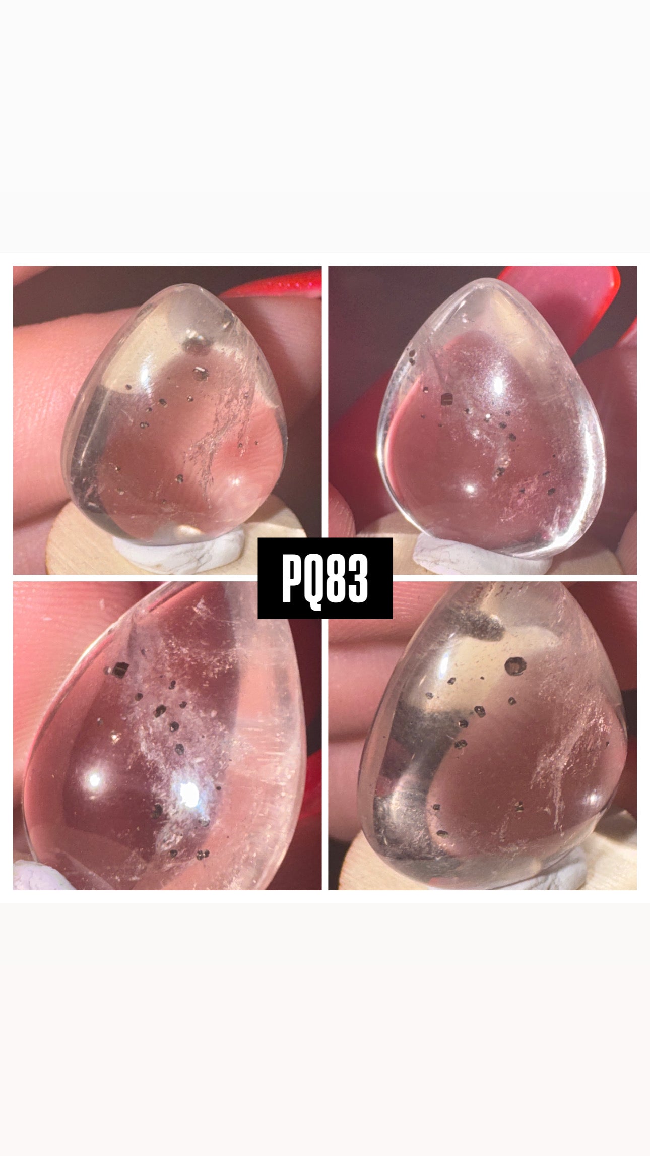 Pyrite include Quartz Rare