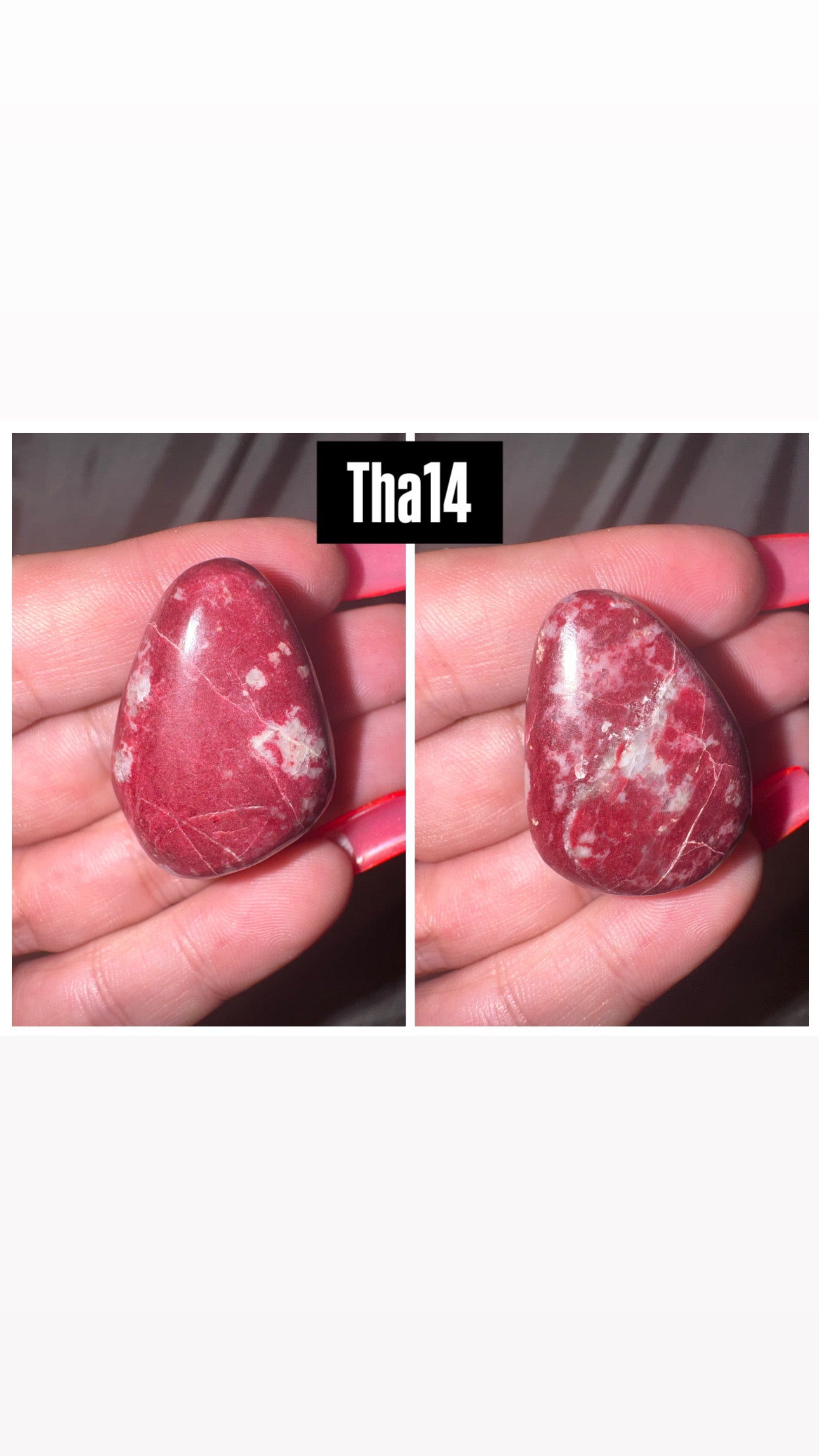 Thulite Polished Piece