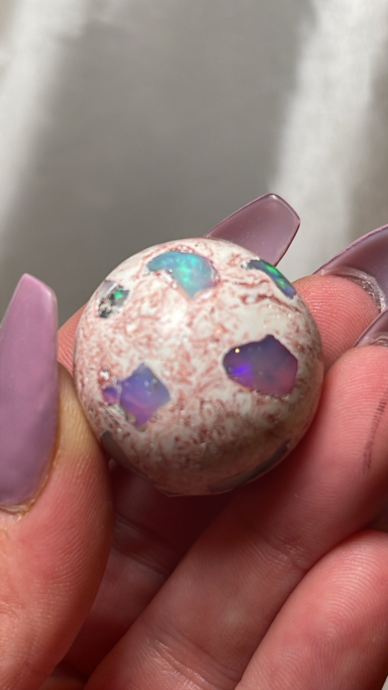 Mexican Fire Opal AAA Sphere