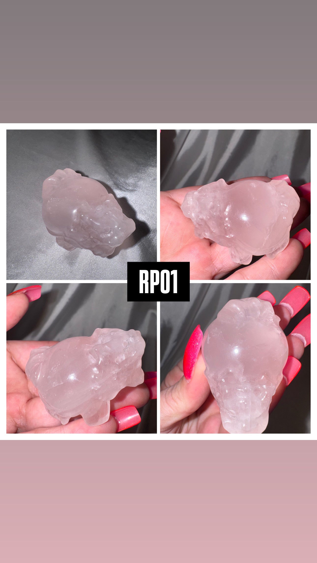 Rose Quartz Pixiu