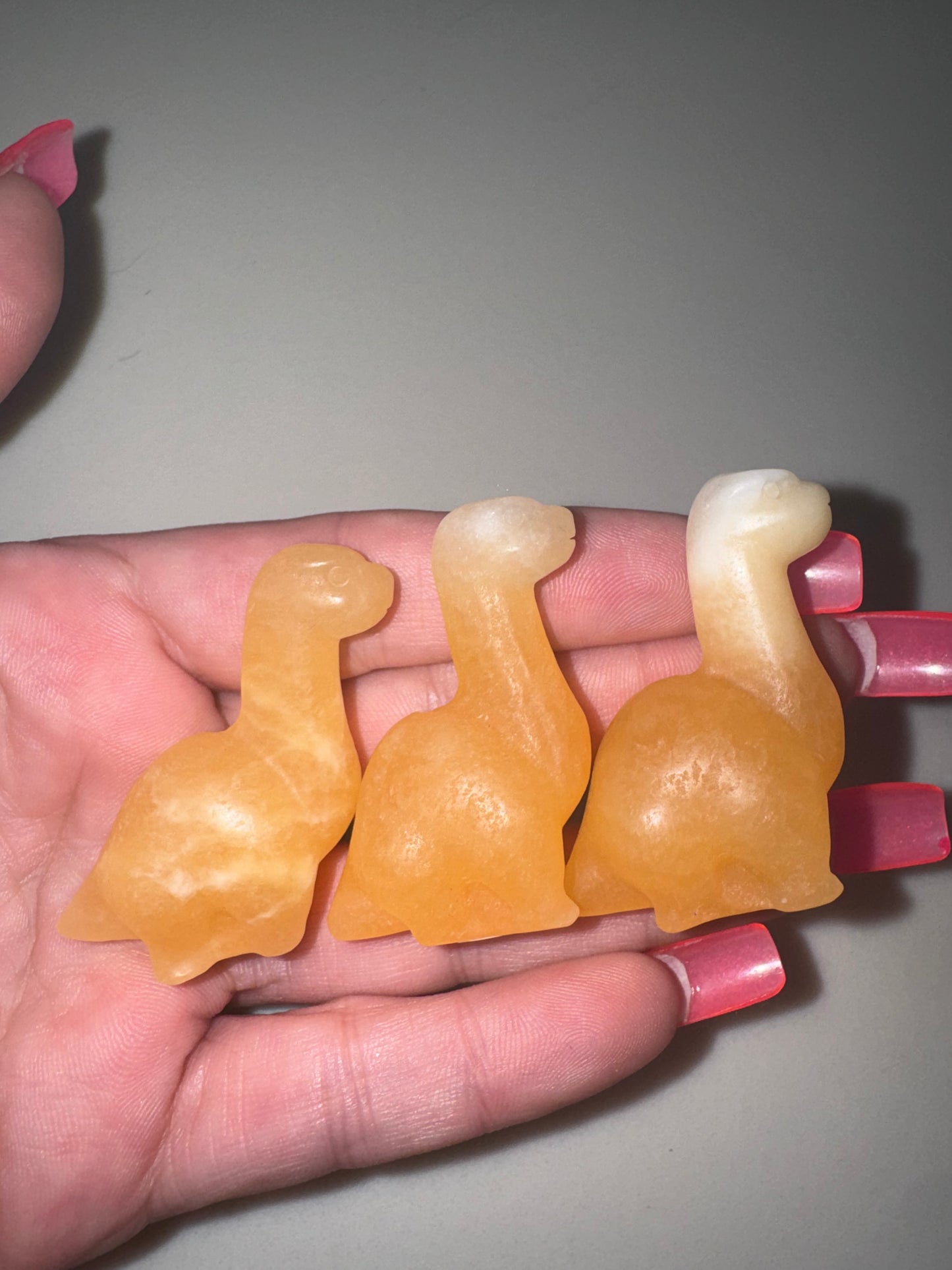 Crystal Small Dinosaur Carving