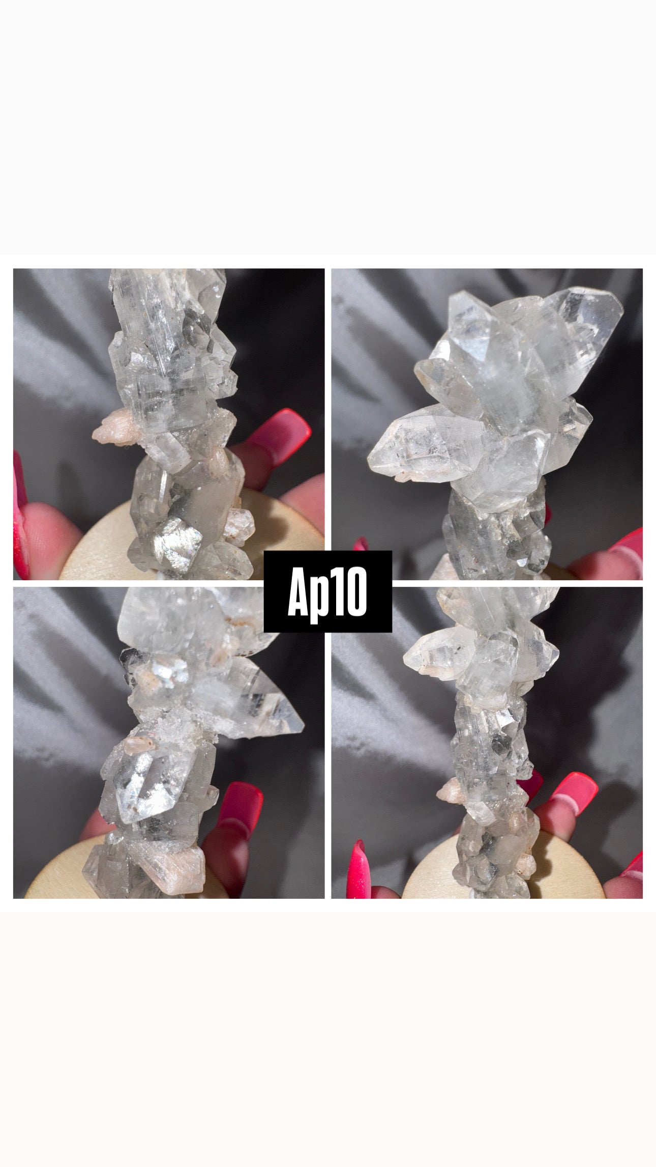 Gem Apophyllite AAA Stalachtite