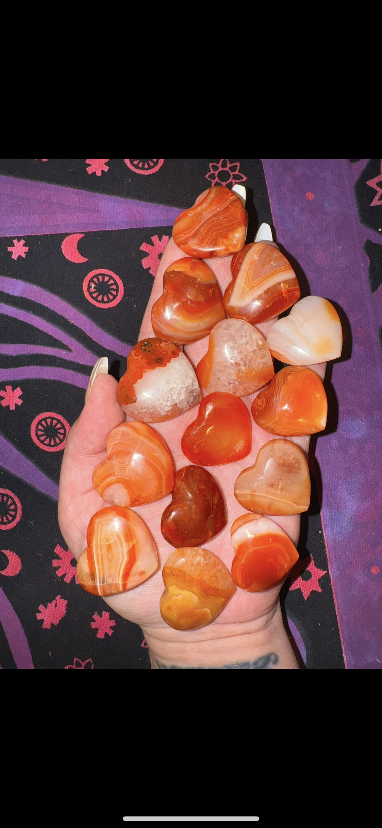 Carnelian Small Heart