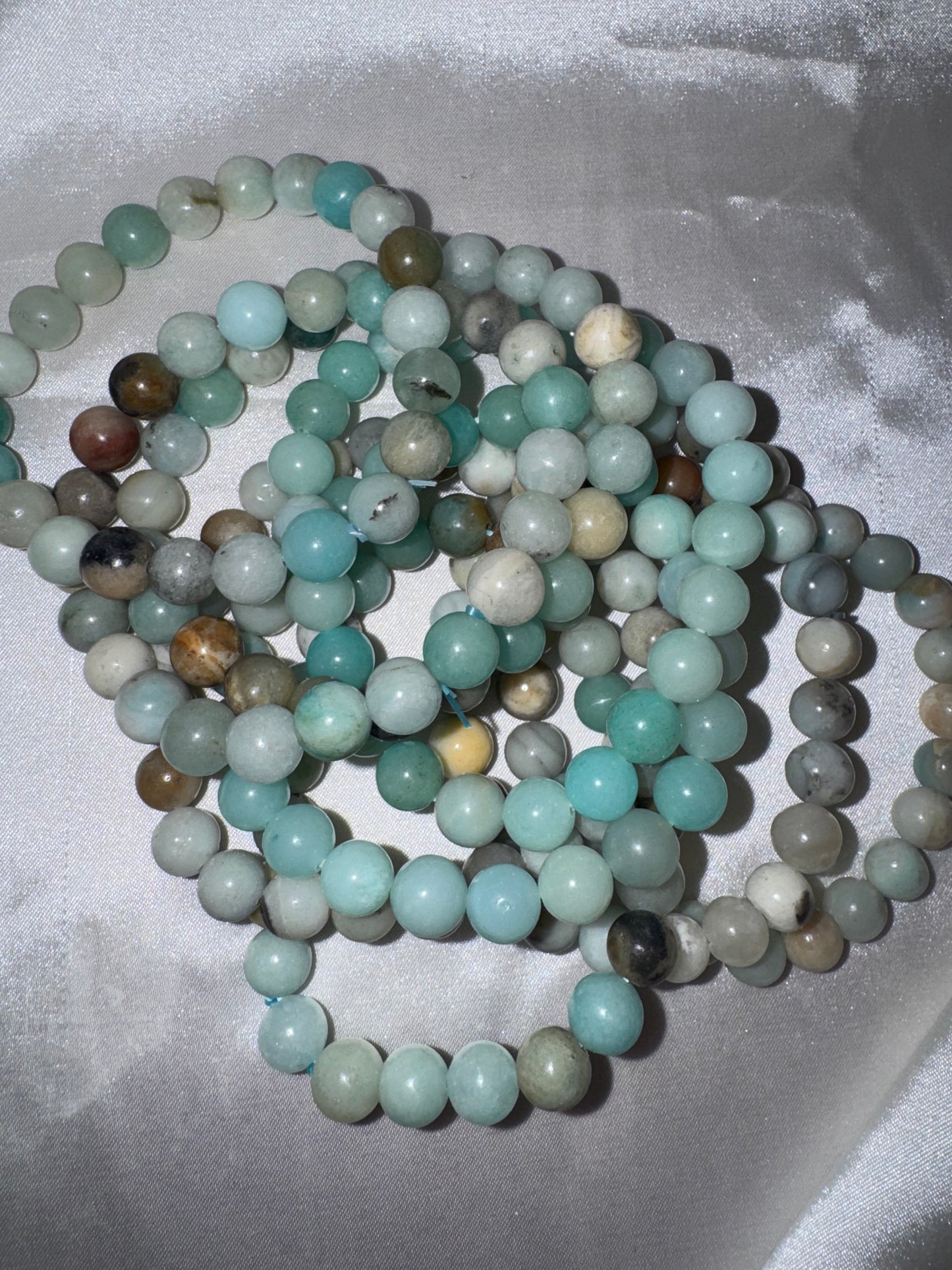 Blue Sky Quartz 8mm Bracelet