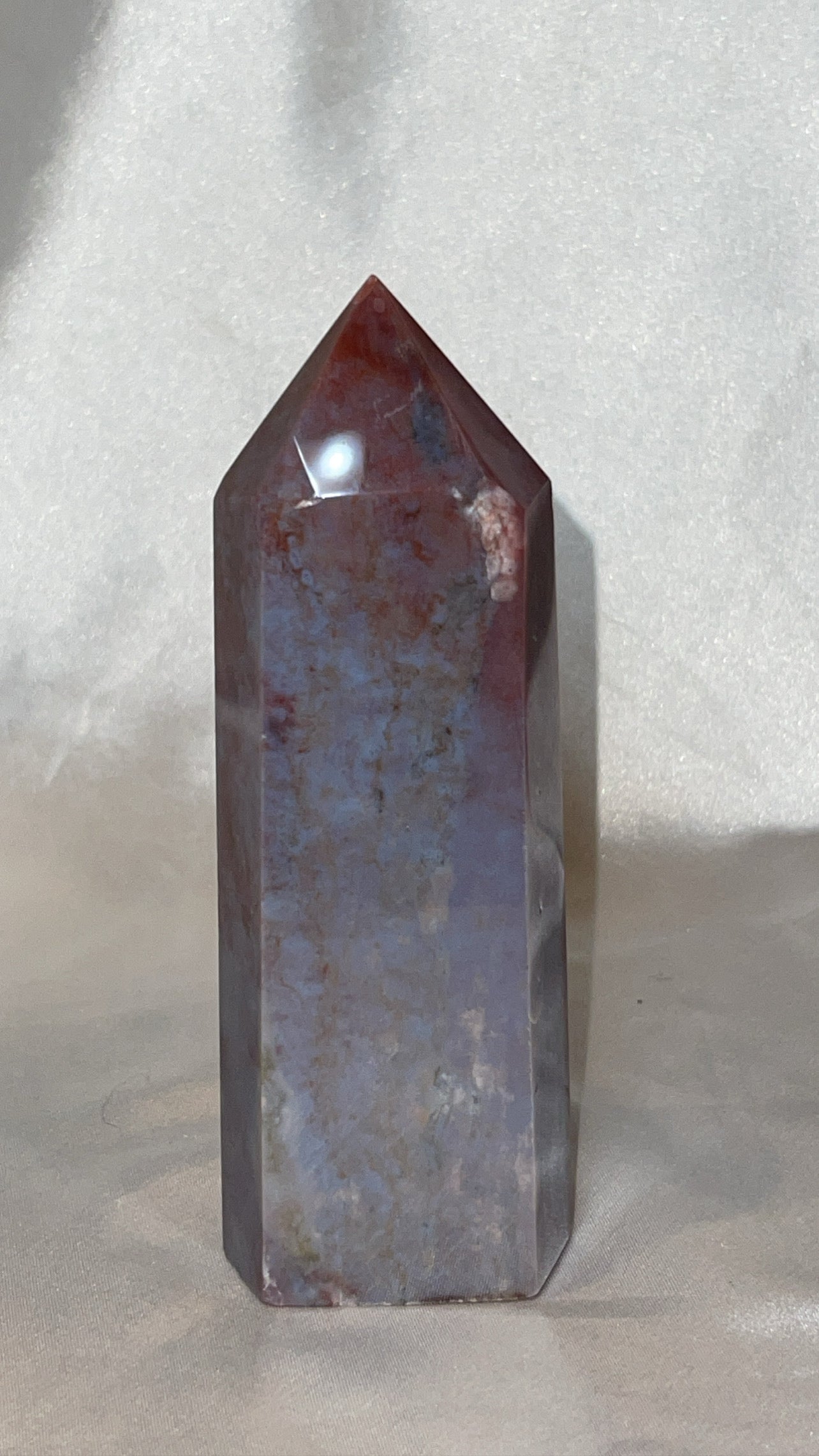 Pink/Purple Ocean Jasper Tower