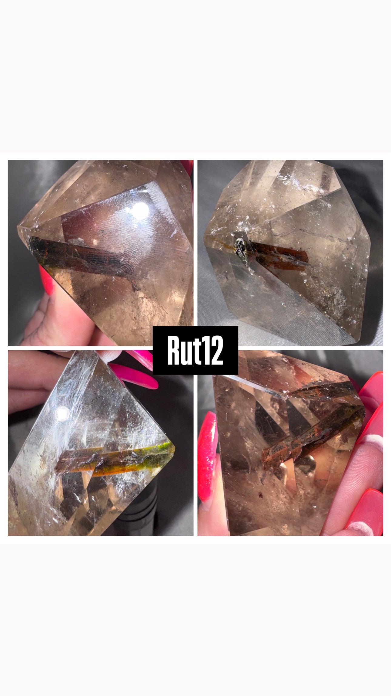 Rutile Quartz Freeform