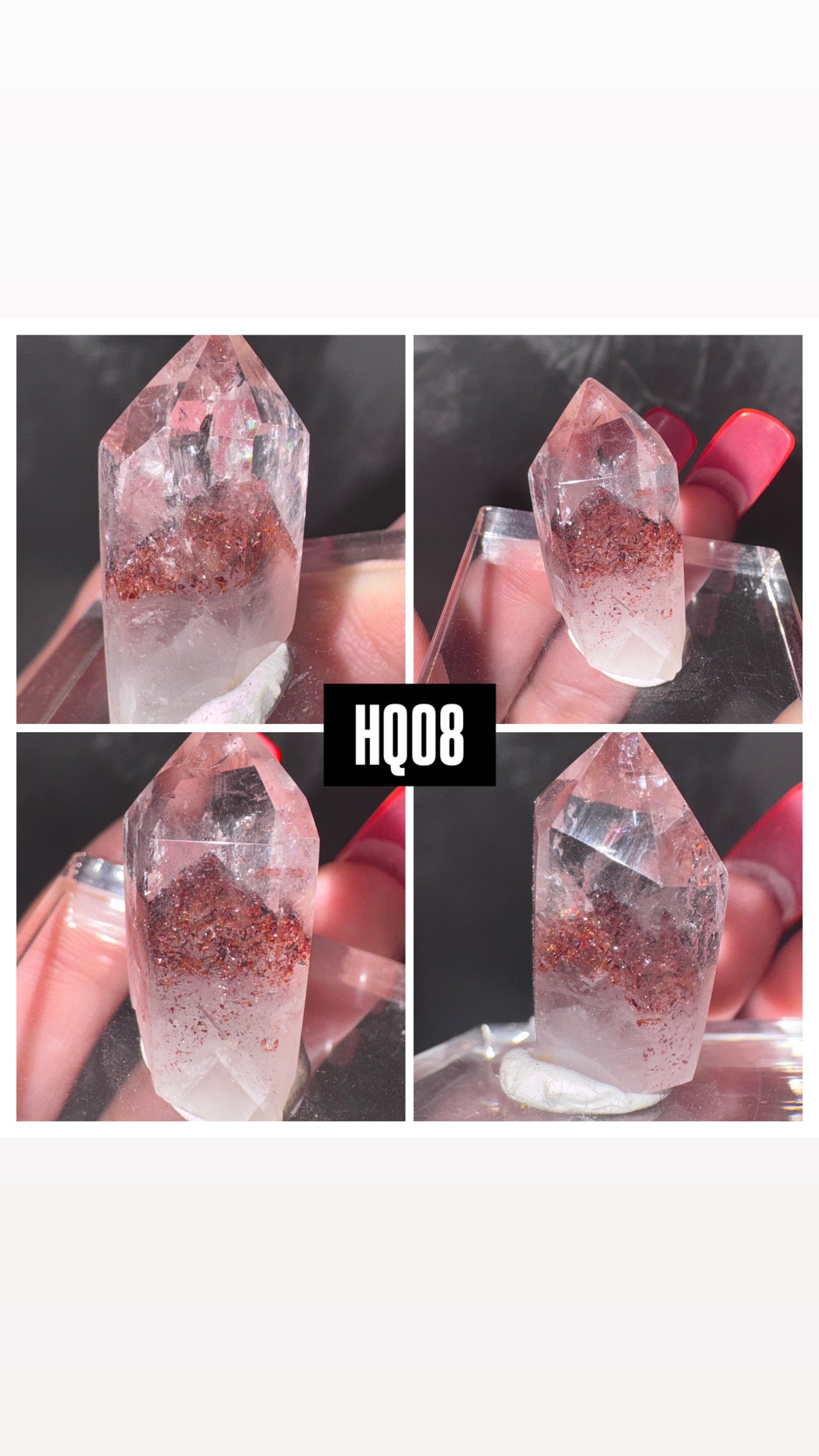 Harlequin Quartz AAA Point