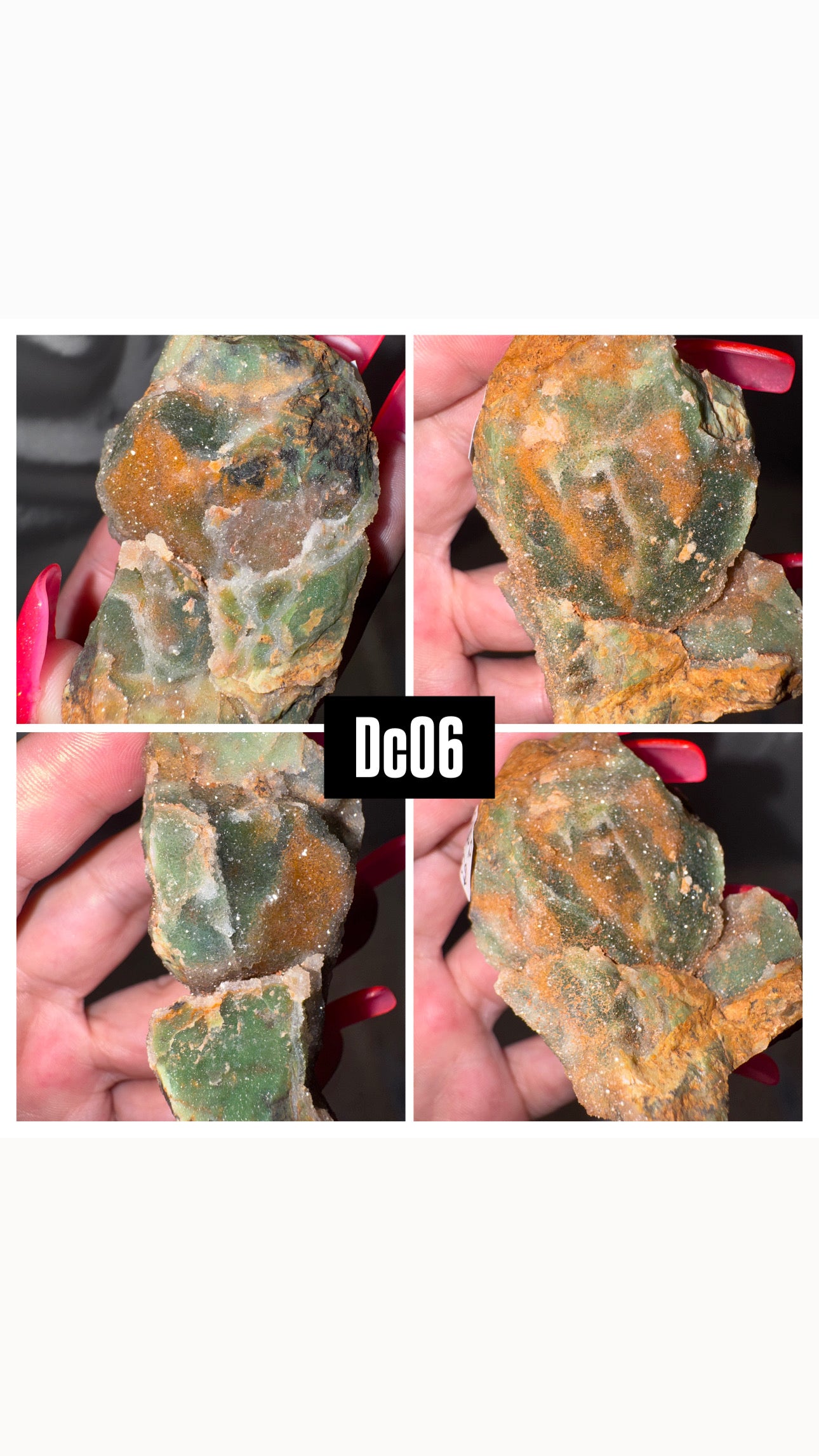 Druzy Chrome Chalcedony Specimen