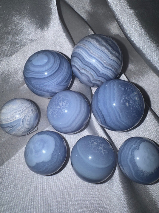 Blue Lace Agate Sphere