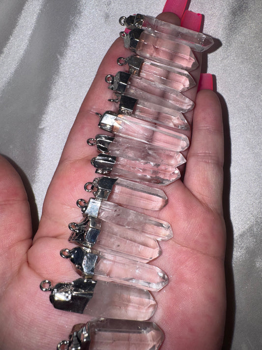 Clear Quartz Point Pendant