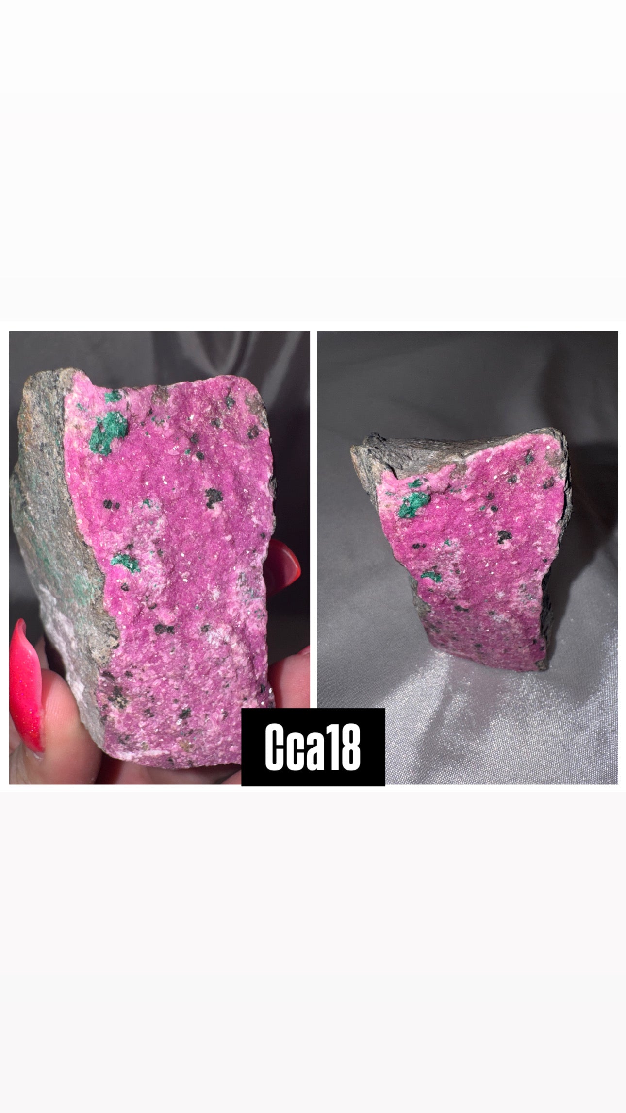 Cobaltoan Calcite AAA Specimen