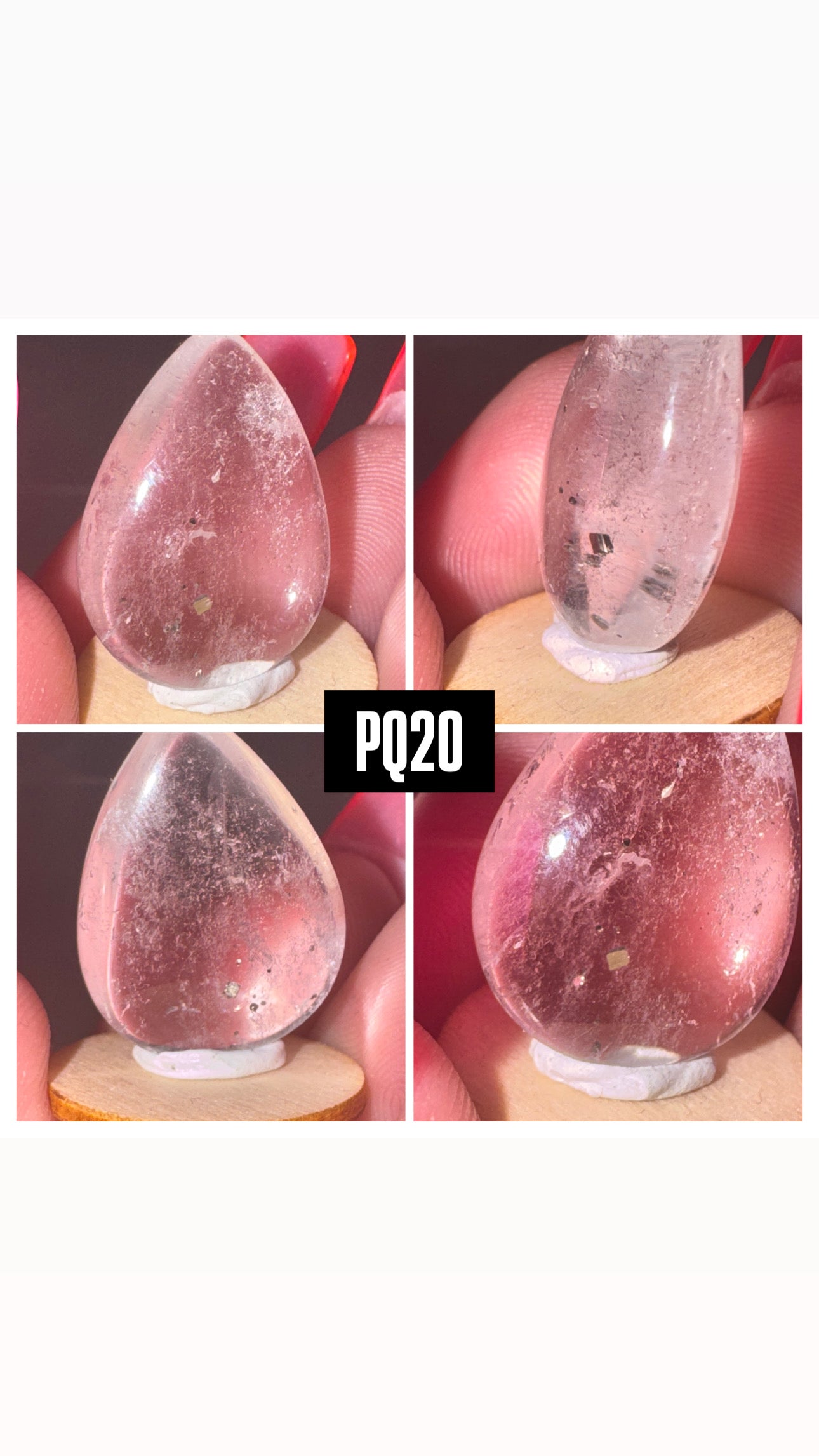 Pyrite include Quartz Rare