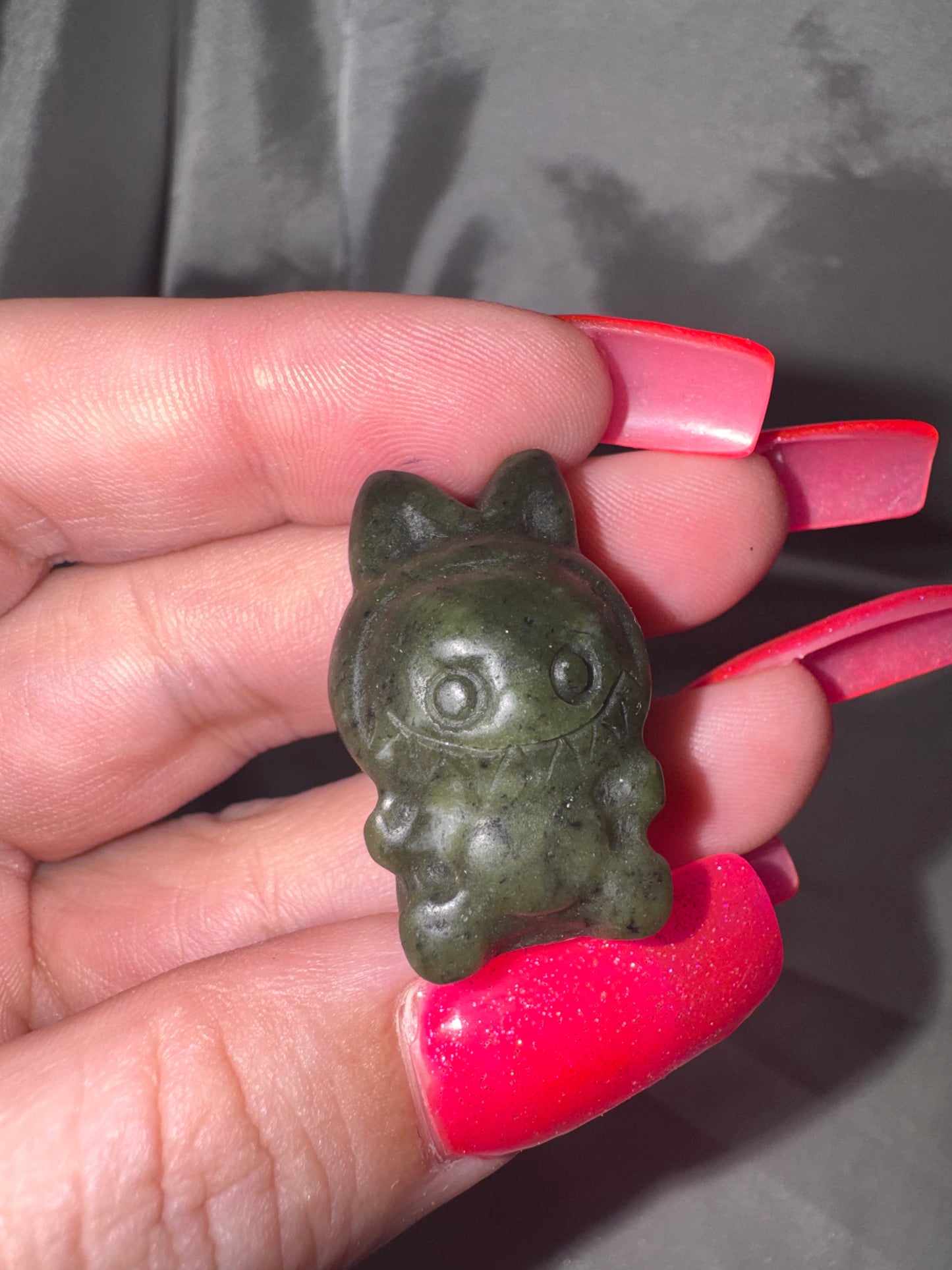 Crystal Labubu Small Carving