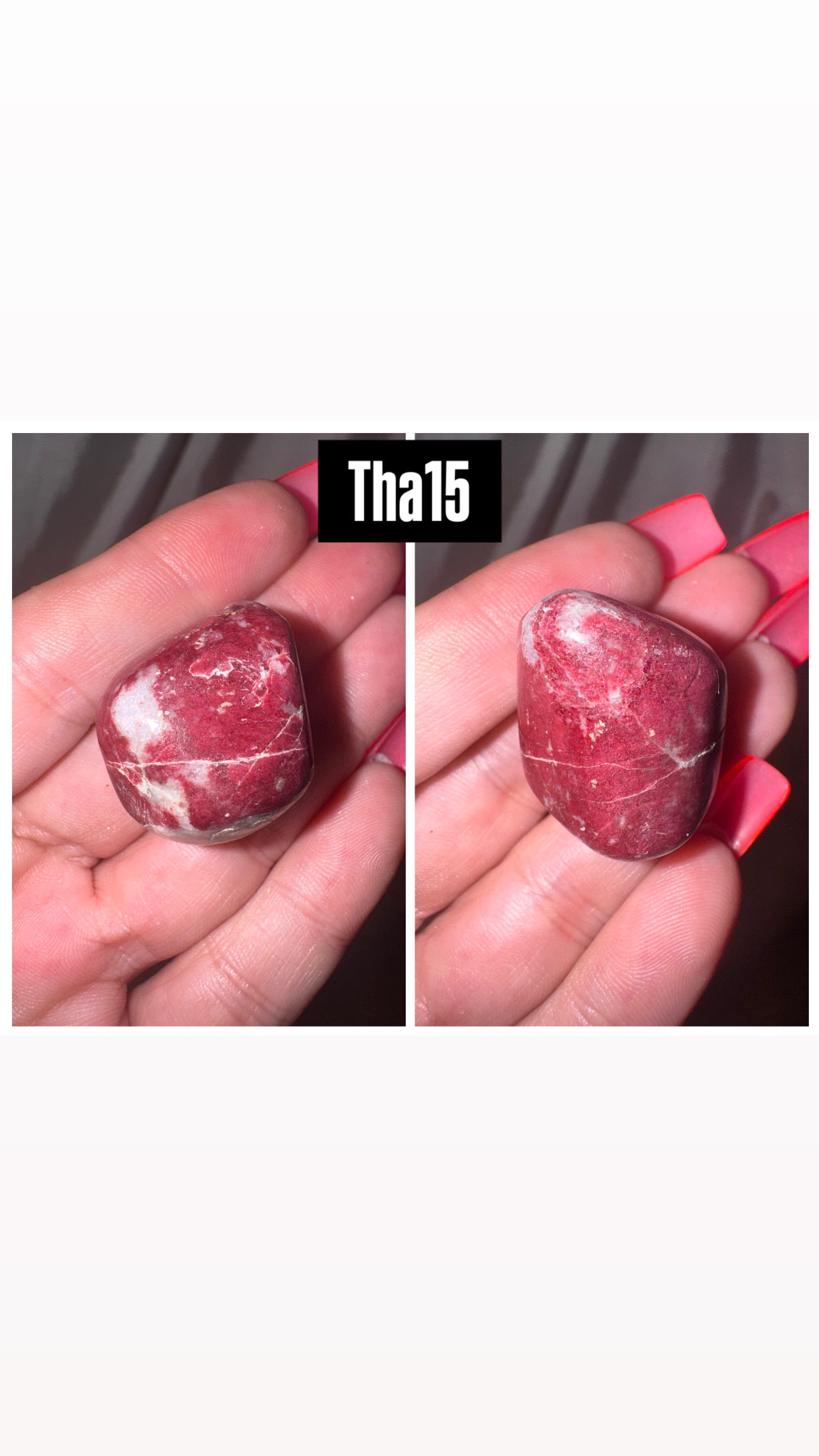 Thulite Polished Piece