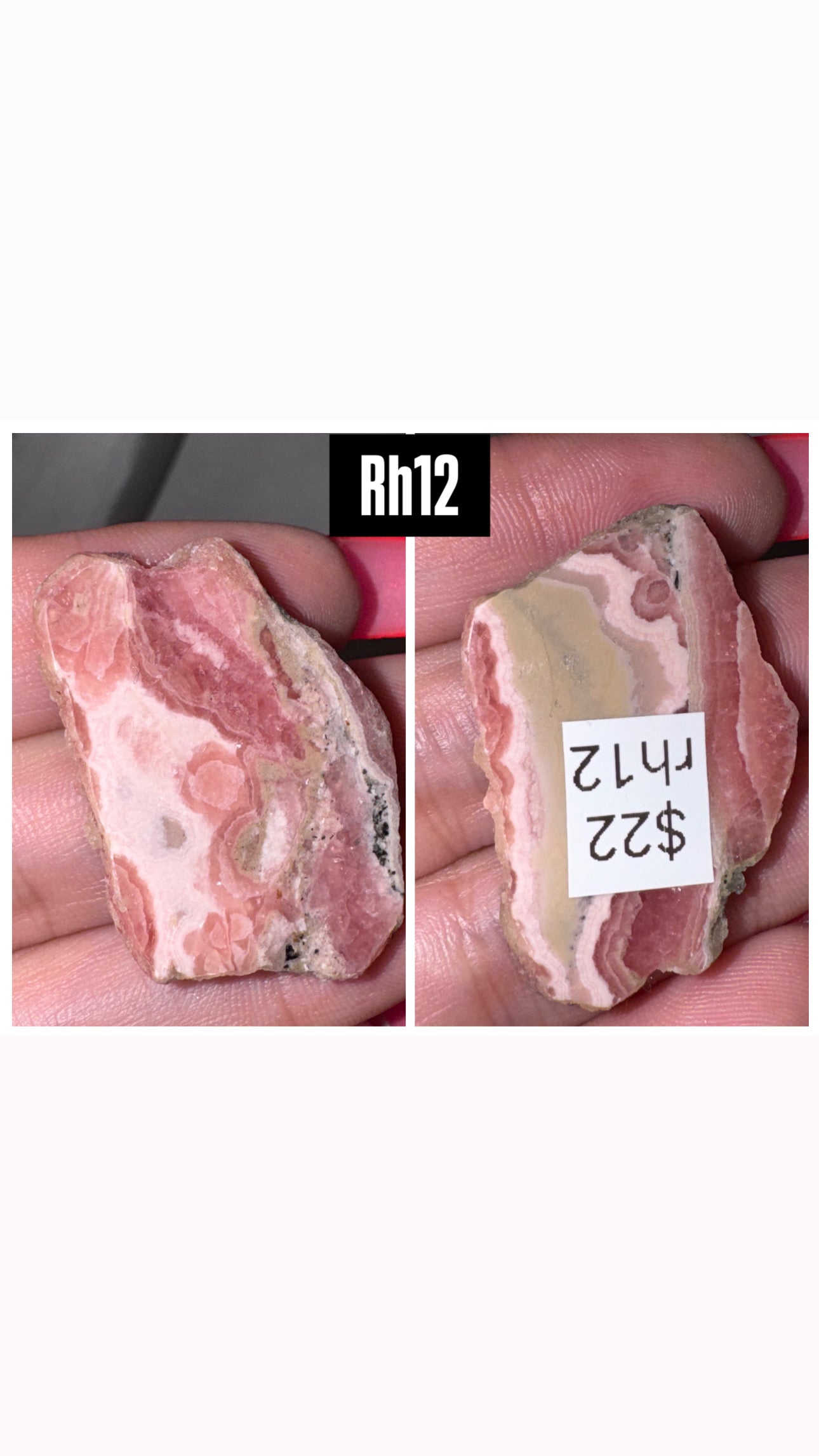 Rhodochrosite AAA Slab