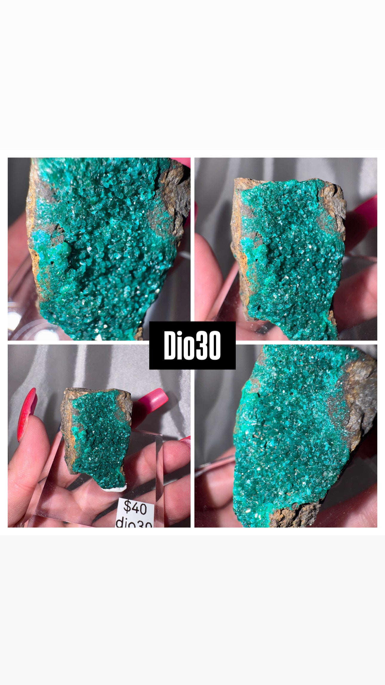 Dioptase Specimen