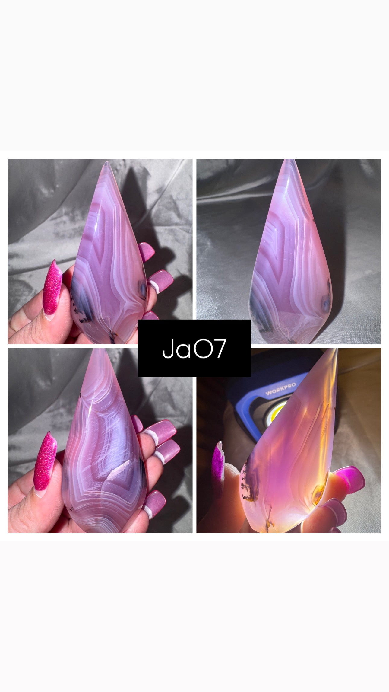 Jelly Agate Flame