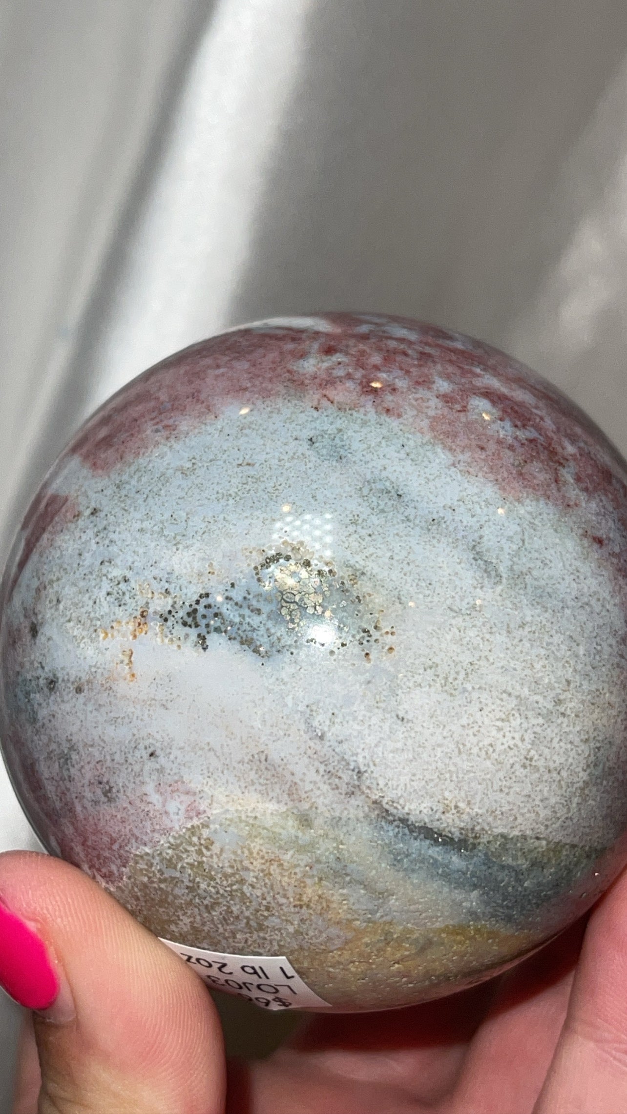 Ocean Jasper AAA Large Sphere (72mm)