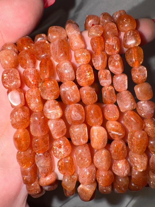Sunstone AAA 6mm Bracelet