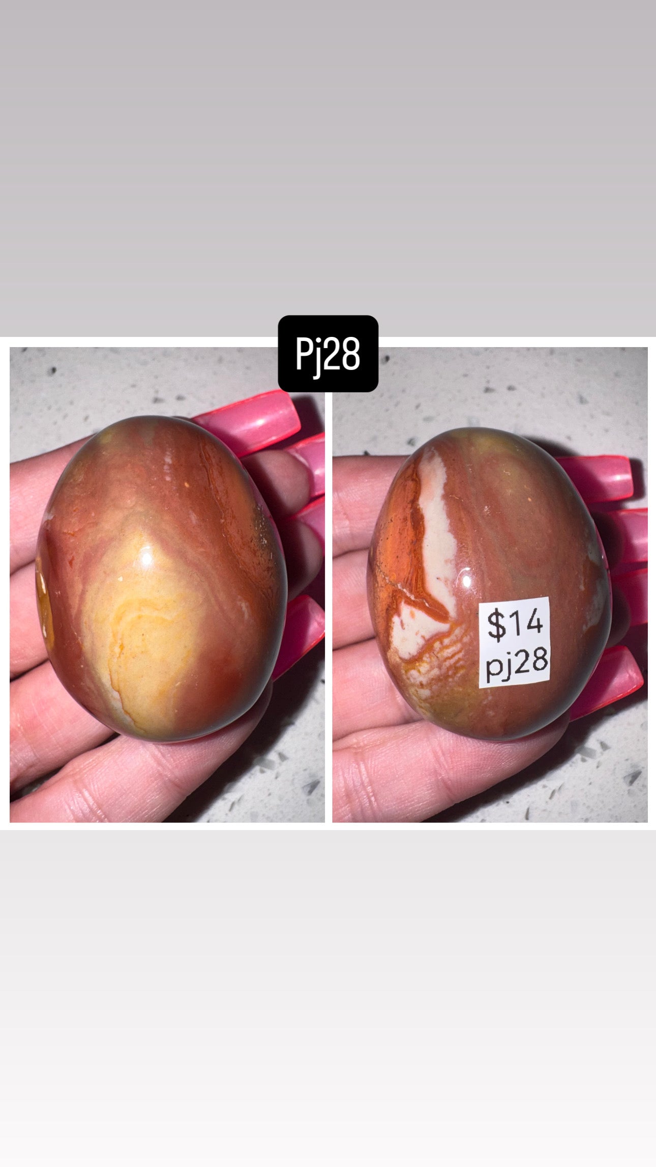 Polychrome Jasper Palmstone