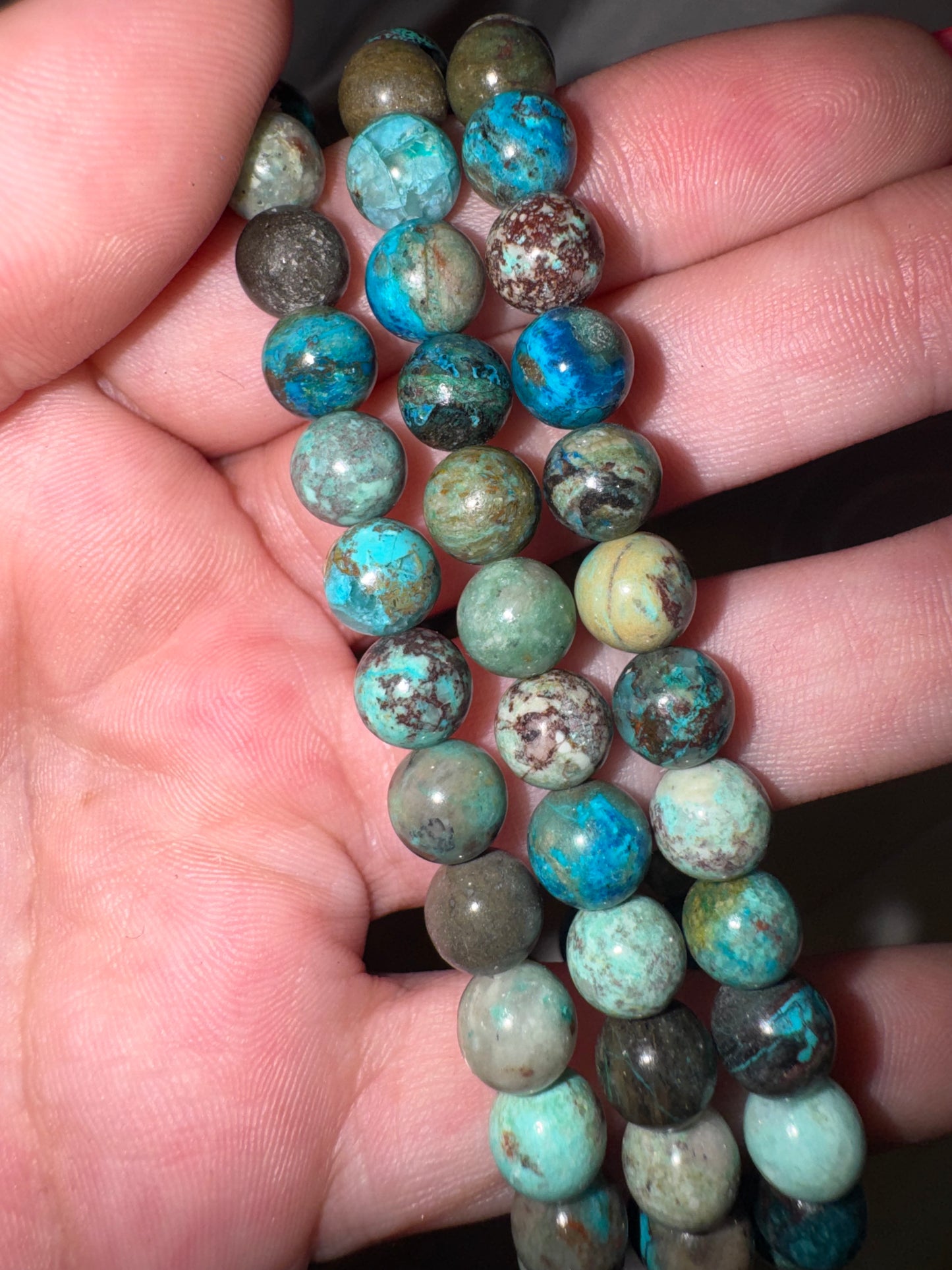 Chrysocolla AAA 6mm Bracelet