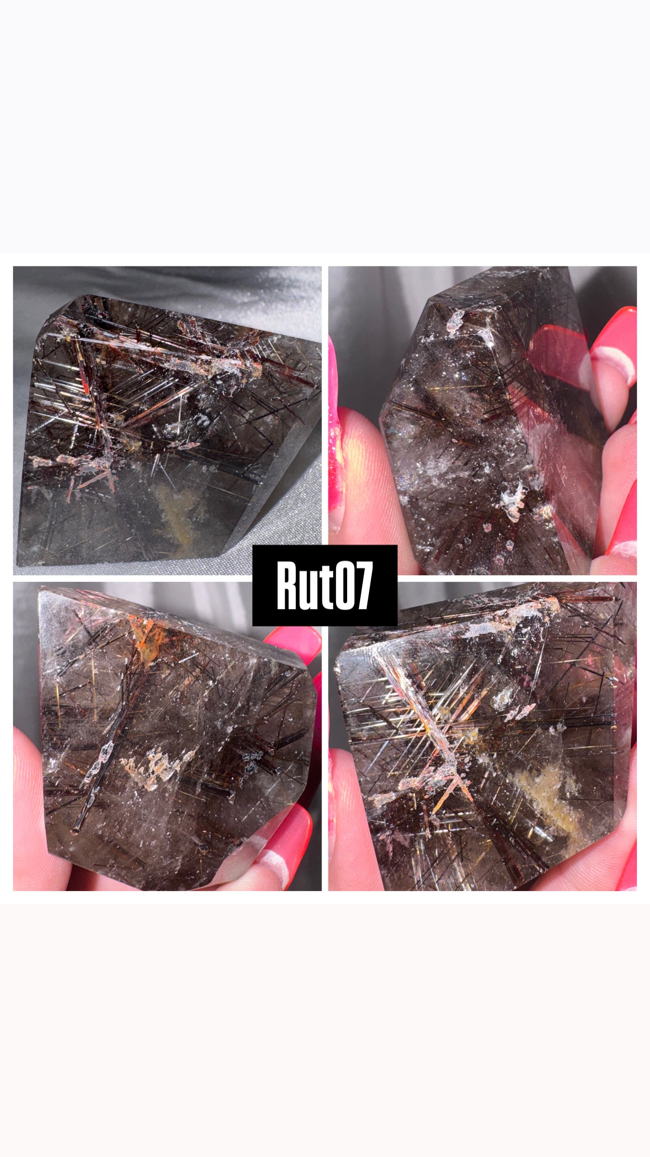 Rutile Quartz Freeform