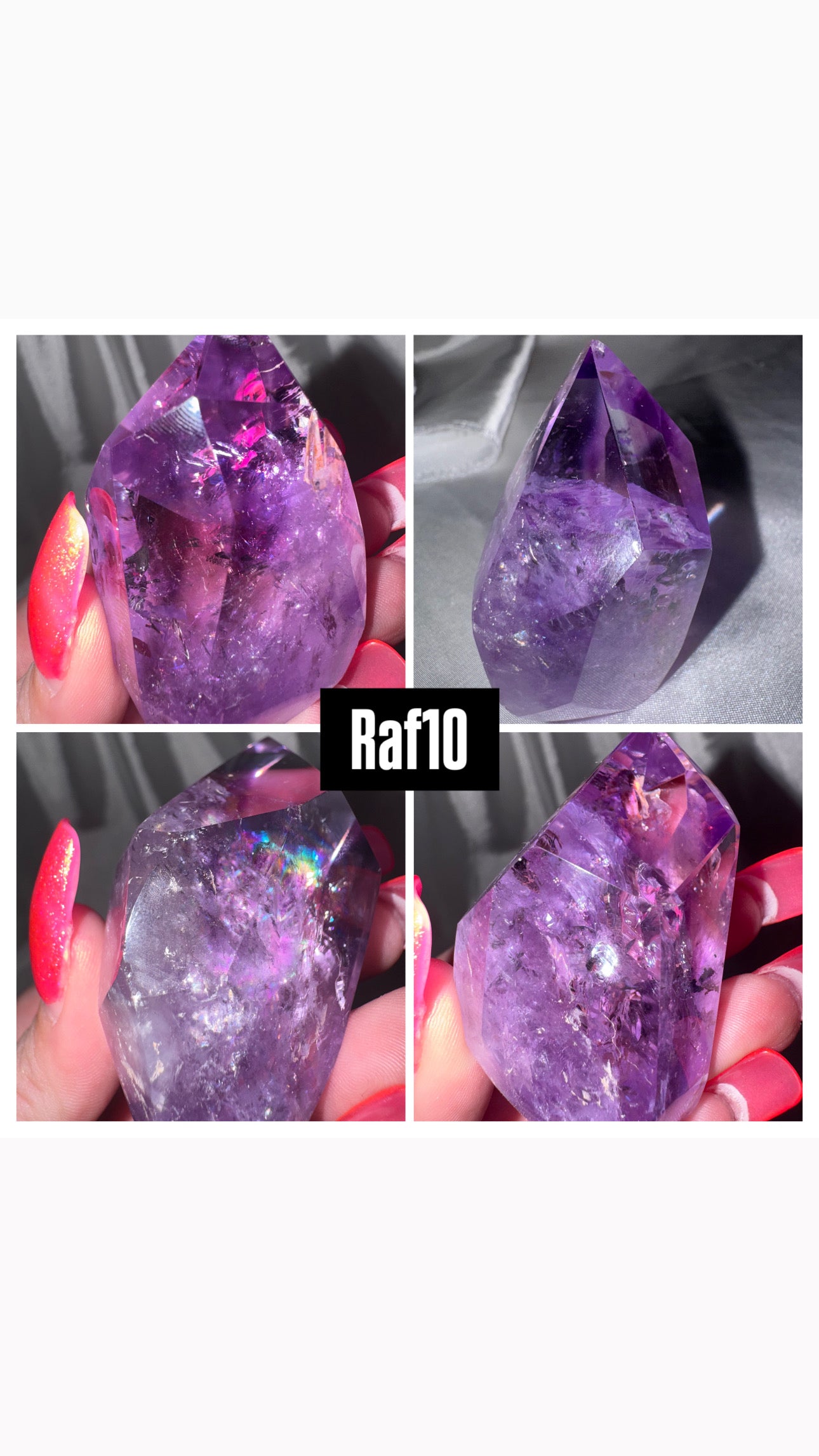 Rainbow Ametrine AAA Freeform Point