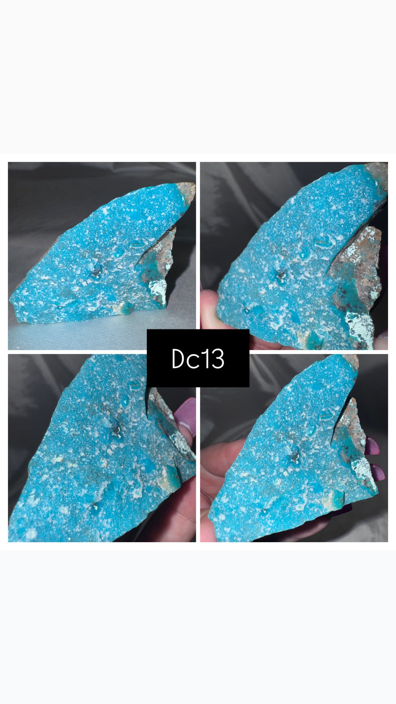 Blue Chrysocolla Specimen