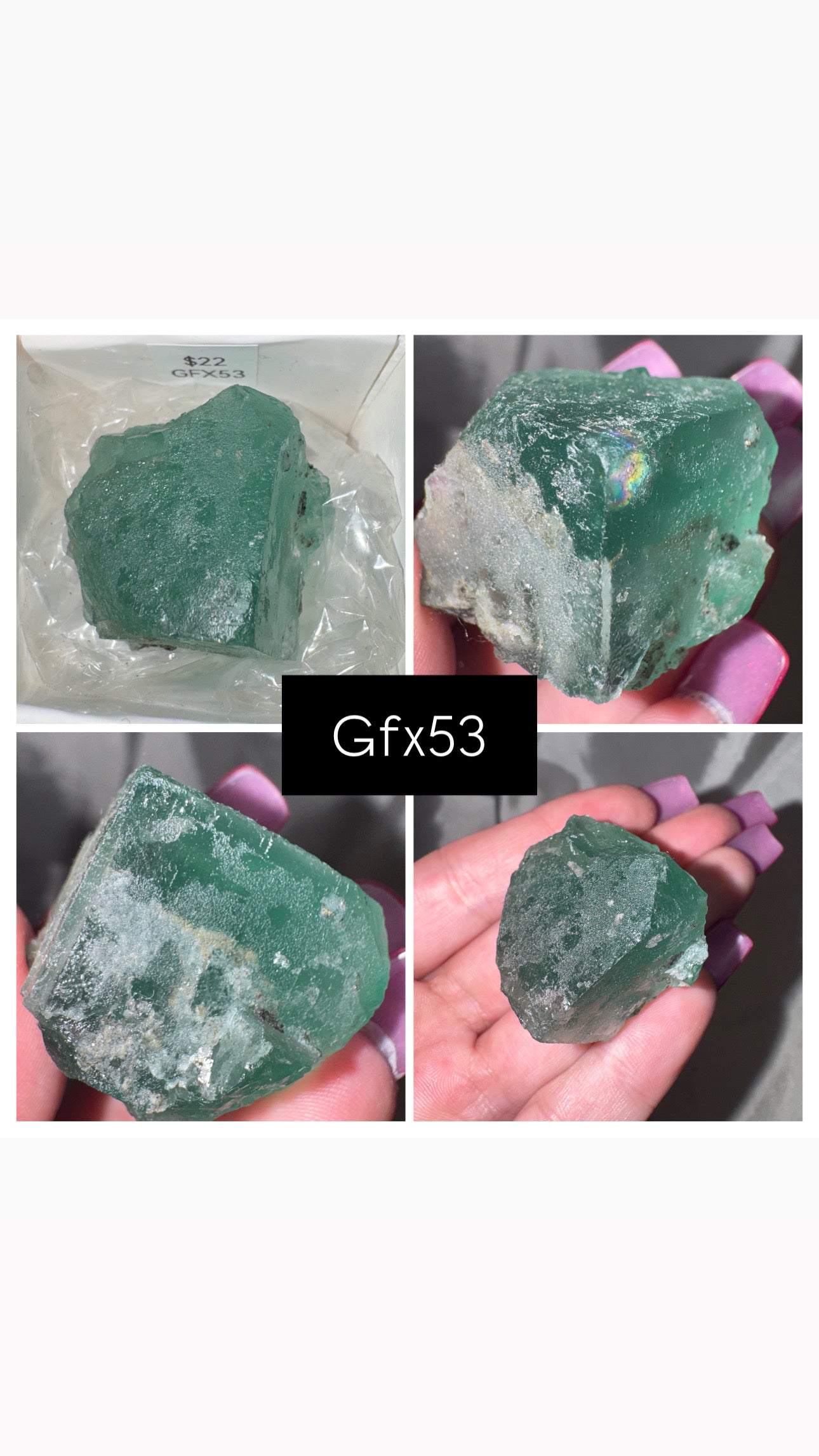 Green Cubic Fluorite Specimen