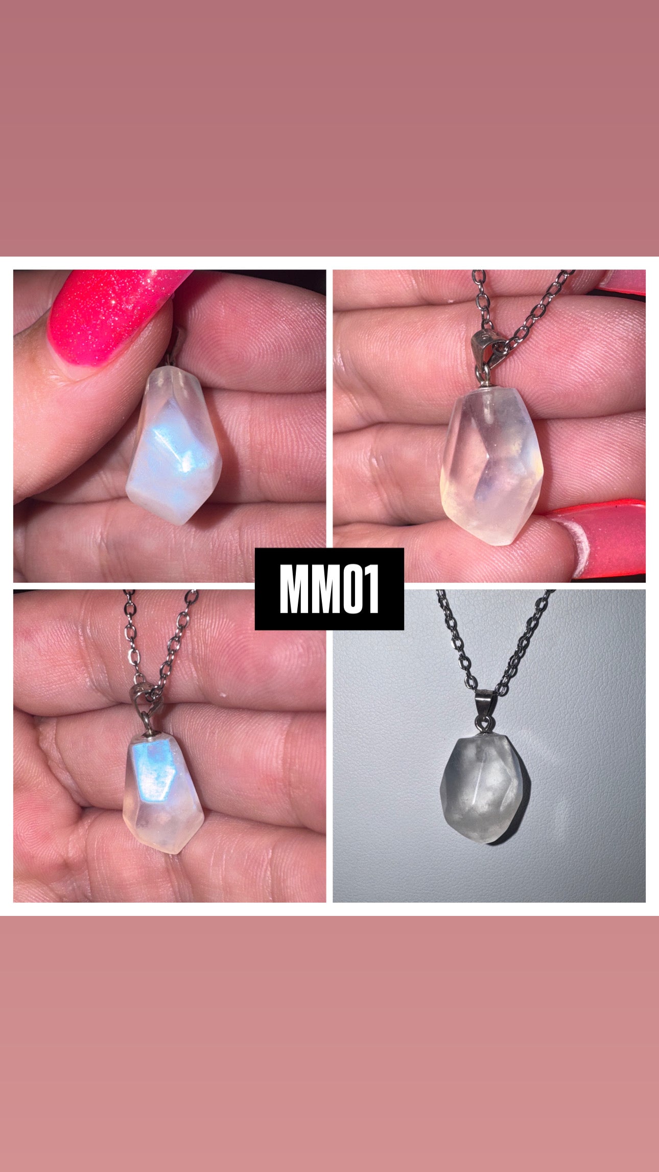 Malagasy Moonstone AAA 925 Pendant