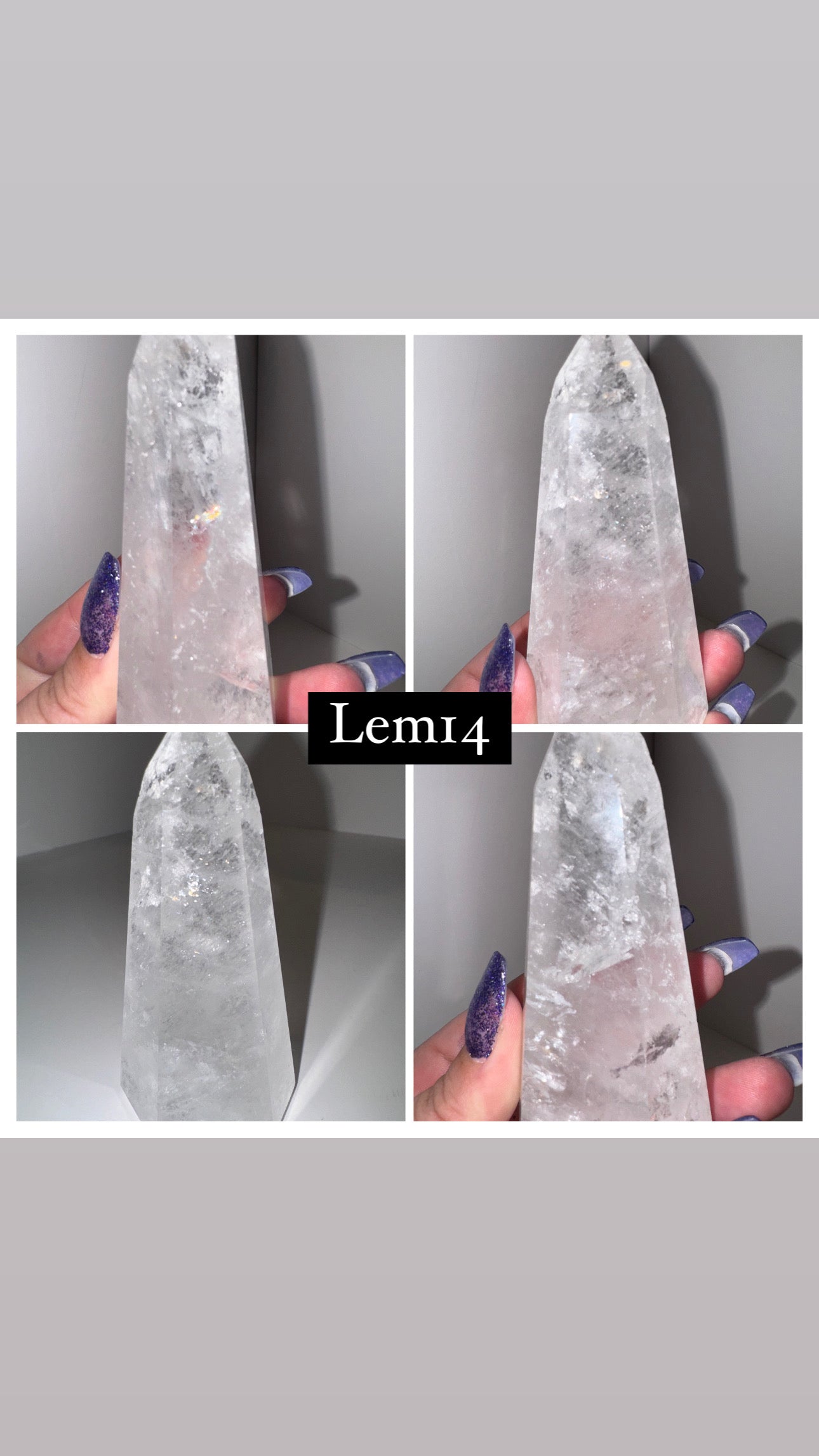 Lemurian AAA Polished Tower