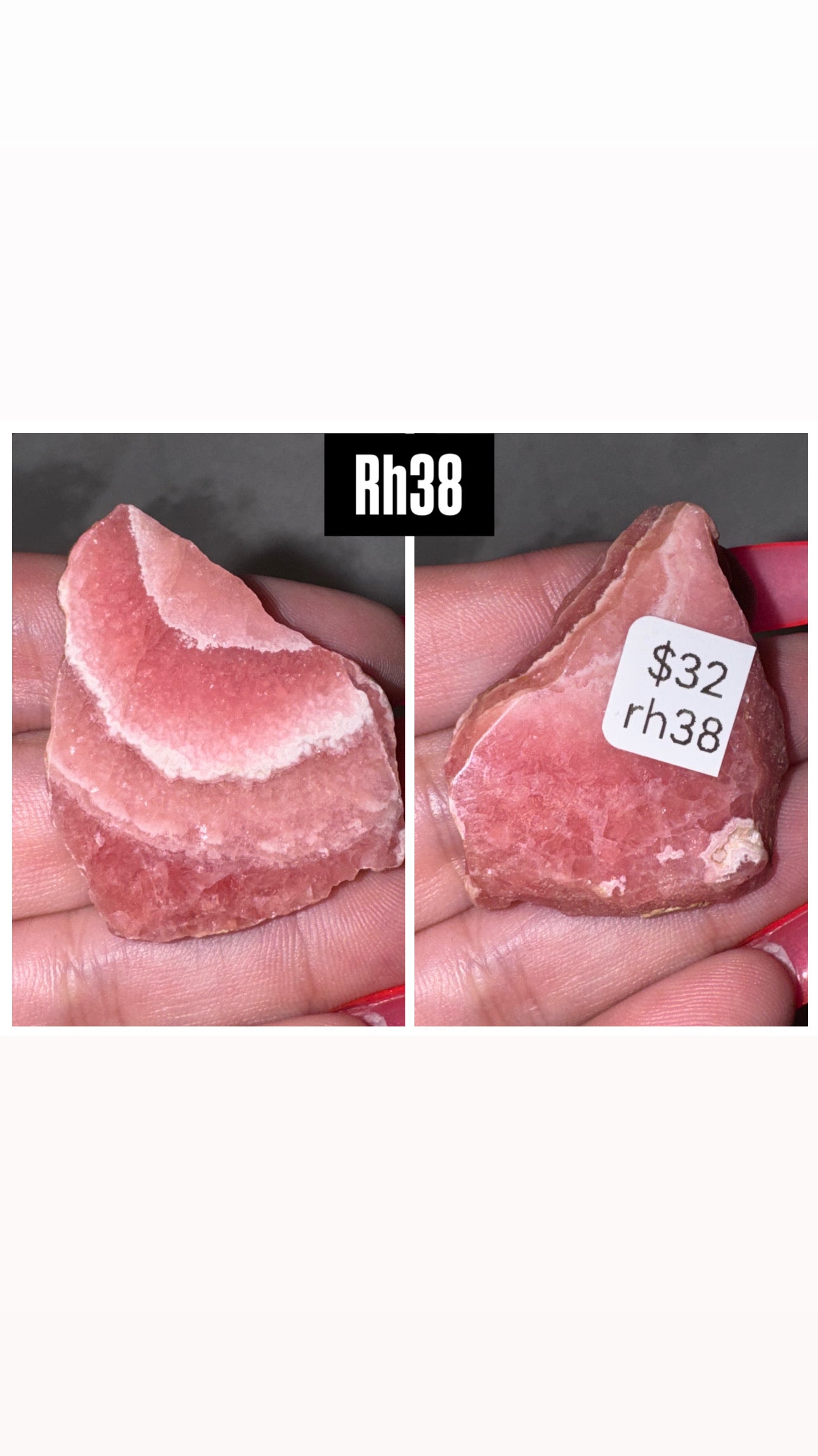 Rhodochrosite AAA Slab