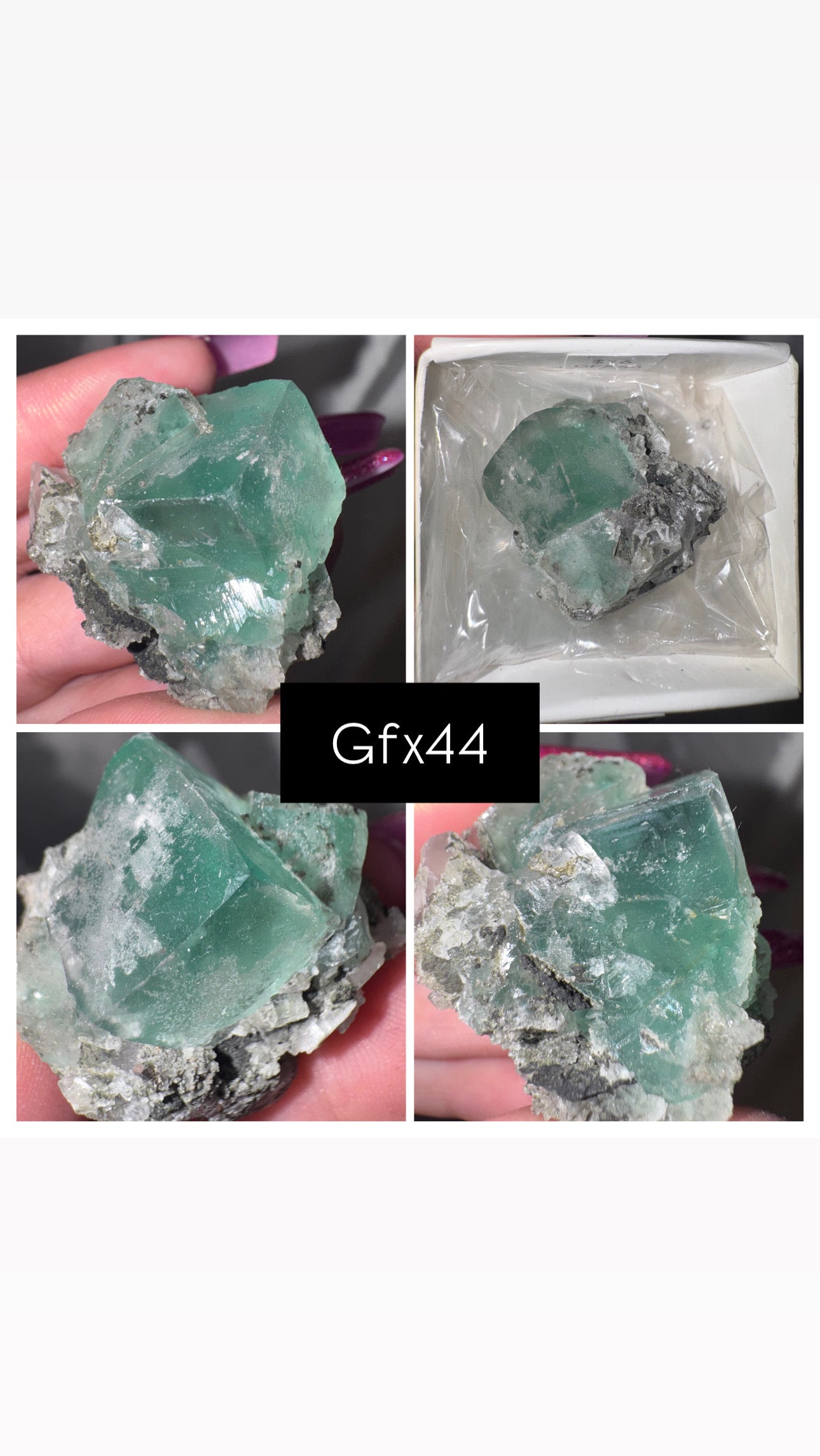 Green Cubic Fluorite Specimen